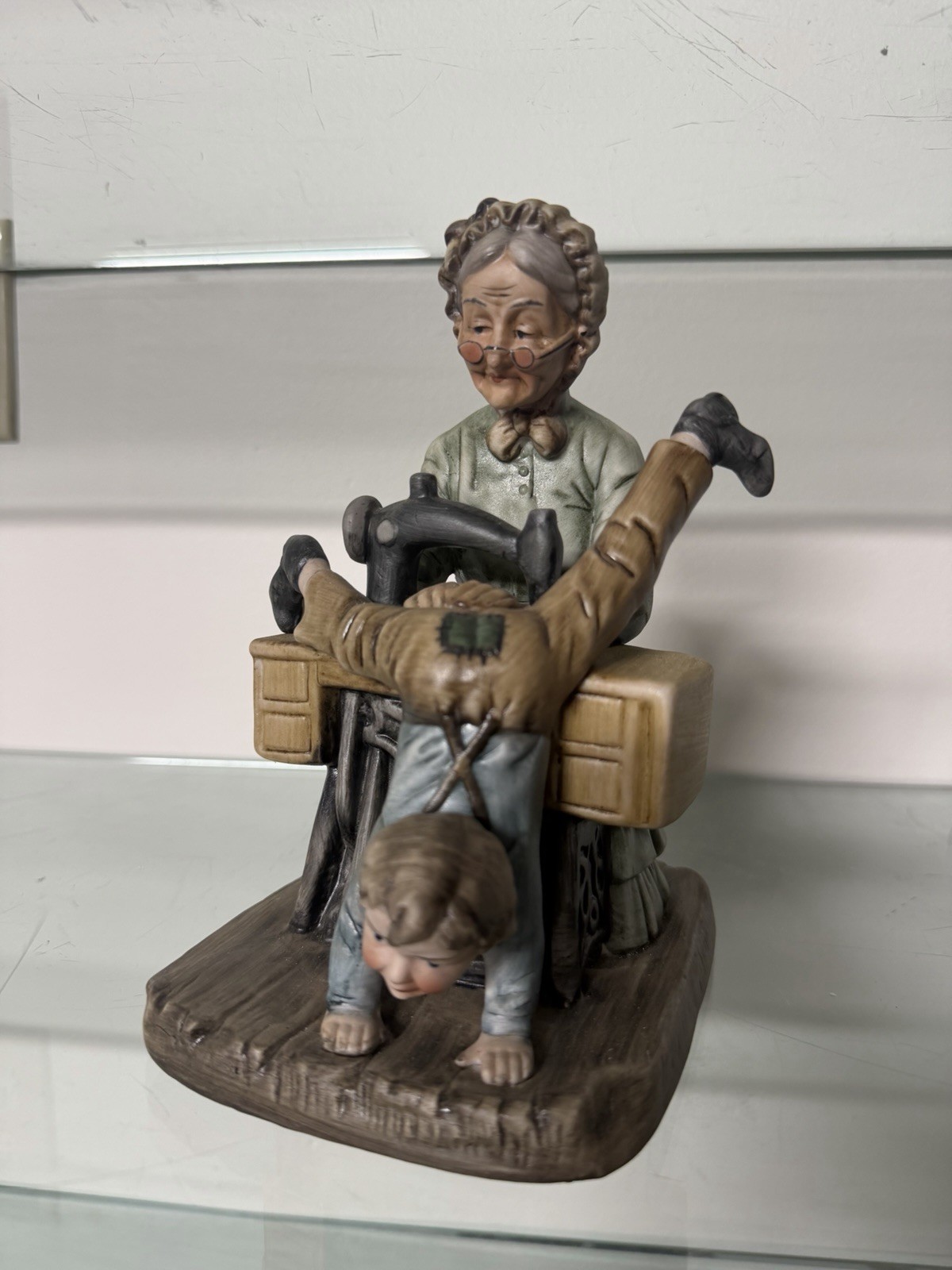 Vintage Lefton Japan Glazed Ceramic Figurine