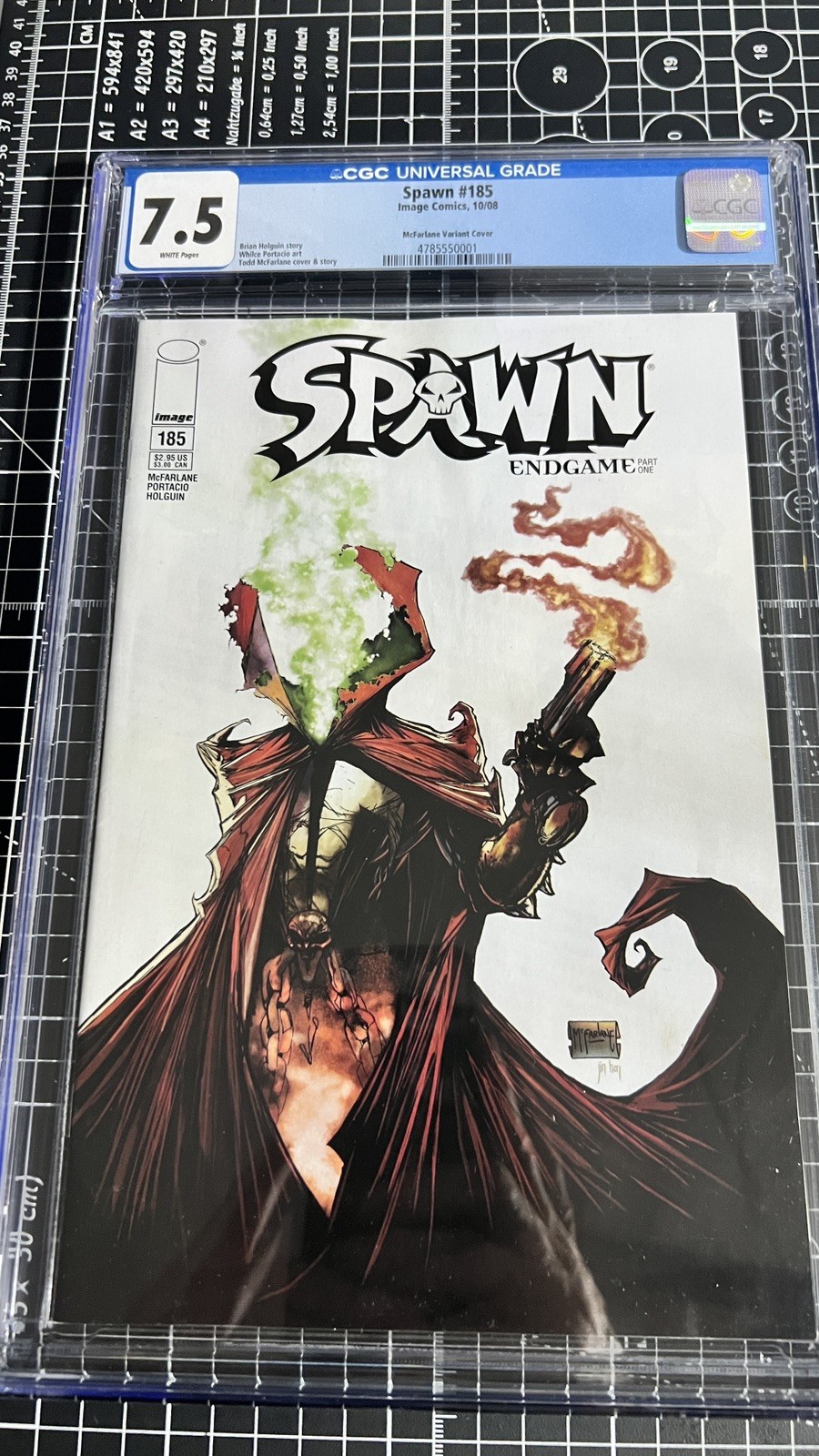 Spawn #185 Headless McFarlane Variant - VERY RARE - CGC 7.5 Spawn #185 Headless McFarlane Variant - VERY RARE - CGC 7.5
