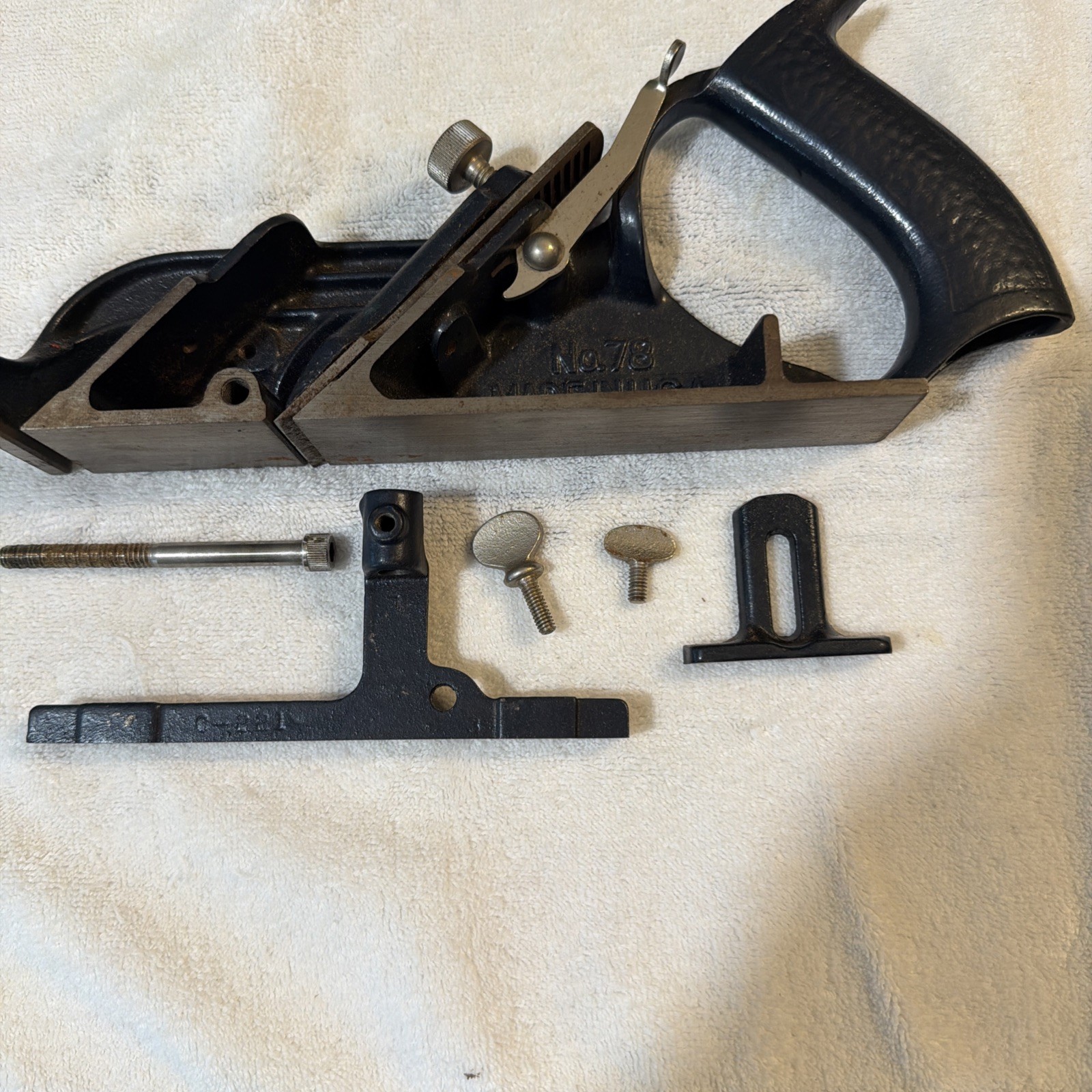 Vintage Stanley No. 78 Rebate / Rabbet Plane Woodworking Tool SH Cutter Vintage Stanley No. 78 Rebate / Rabbet Plane Woodworking Tool SH Cutter