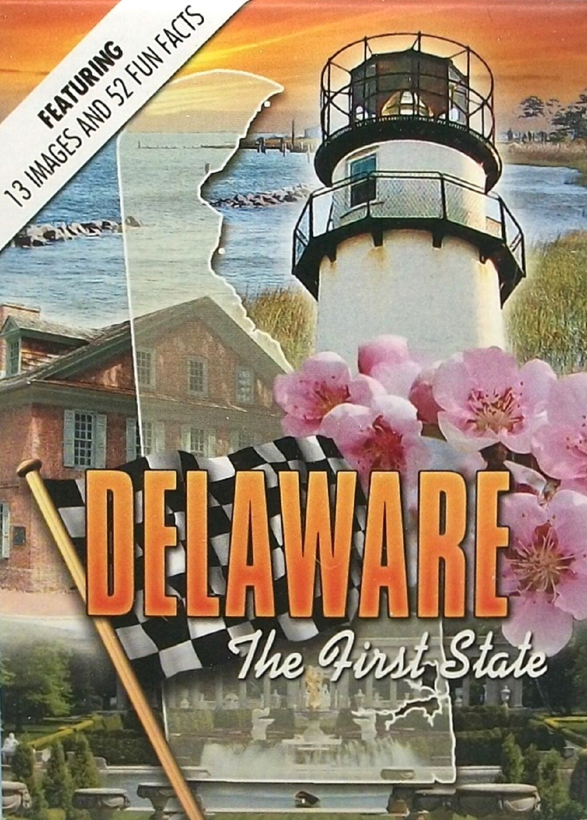 Delaware with Lighthouse Souvenir Playing Cards Delaware with Lighthouse Souvenir Playing Cards