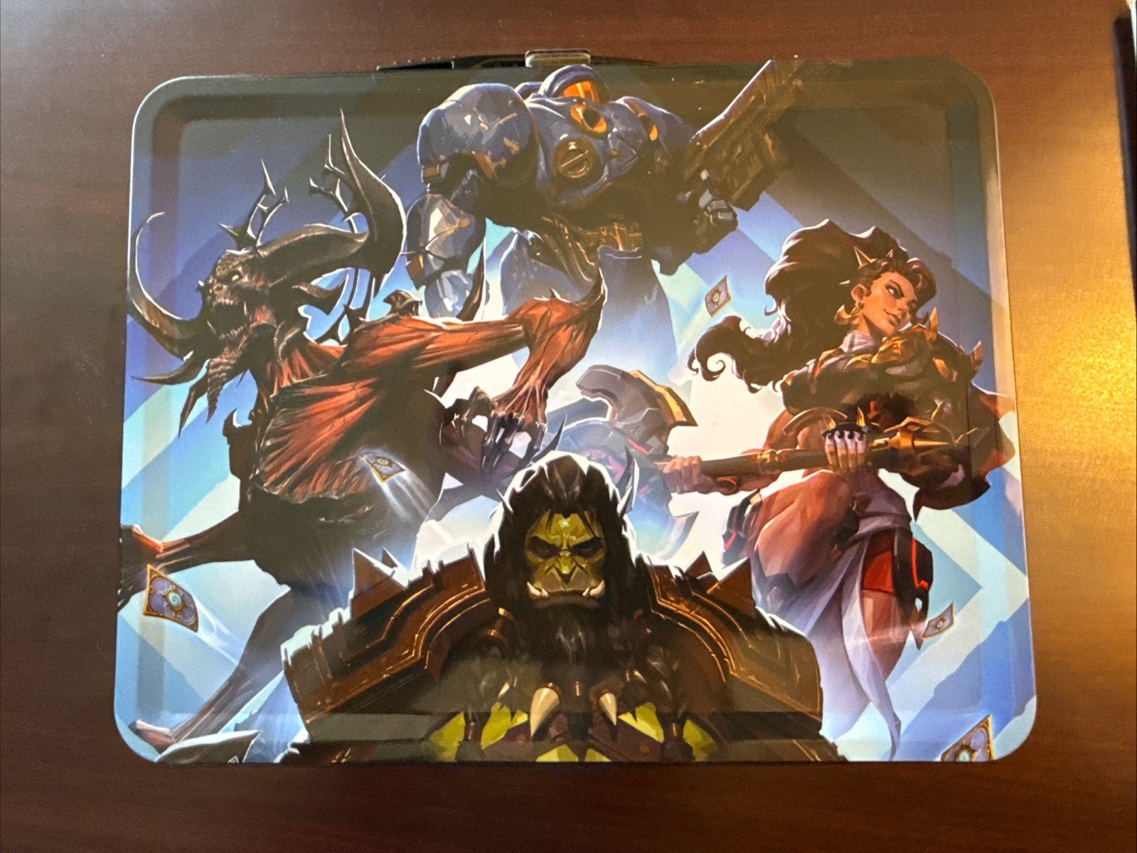 2026 BlizzCon Metal Lunchbox Tin Set w/ Tumbler Bottle, Lanyard, Bag & Pins 2026 BlizzCon Metal Lunchbox Tin Set w/ Tumbler Bottle, Lanyard, Bag & Pins