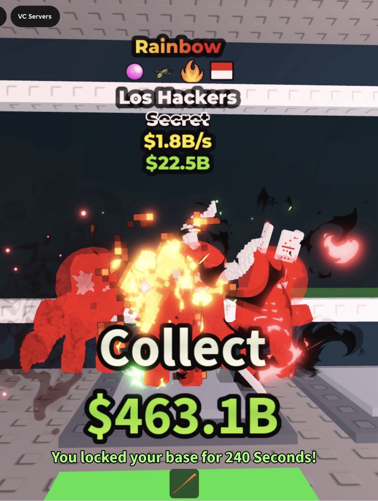 Los Hackers Rainbow Secret Game Item Asset $1.8B/s $22.5B Collectible