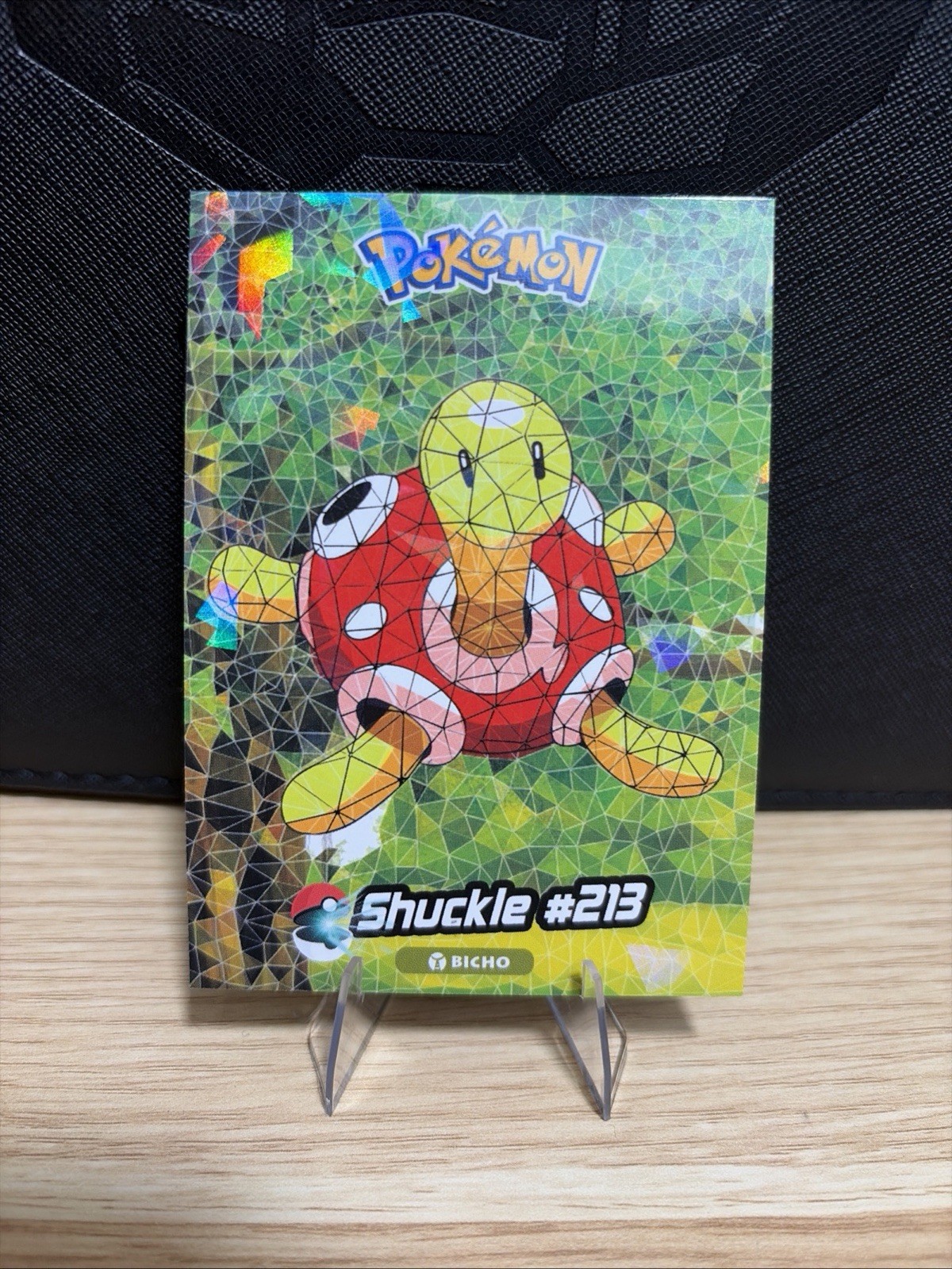 2025 POKEMON JOHTO STAINED GLASS Crystal Card #062 SHUCKLE Peru Foil 2025 POKEMON JOHTO STAINED GLASS Crystal Card #062 SHUCKLE Peru Foil