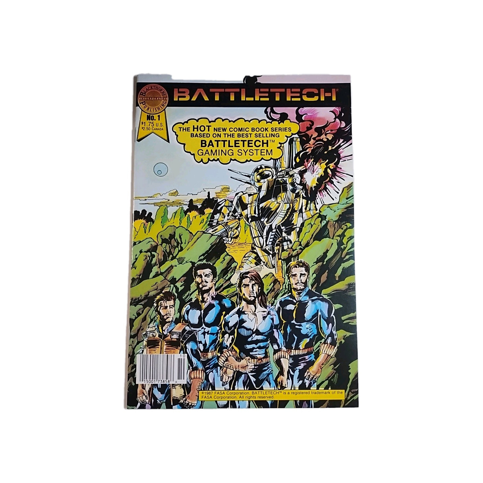 BattleTech #1 (Blackthorne Publishing October 1987) BattleTech #1 (Blackthorne Publishing October 1987)