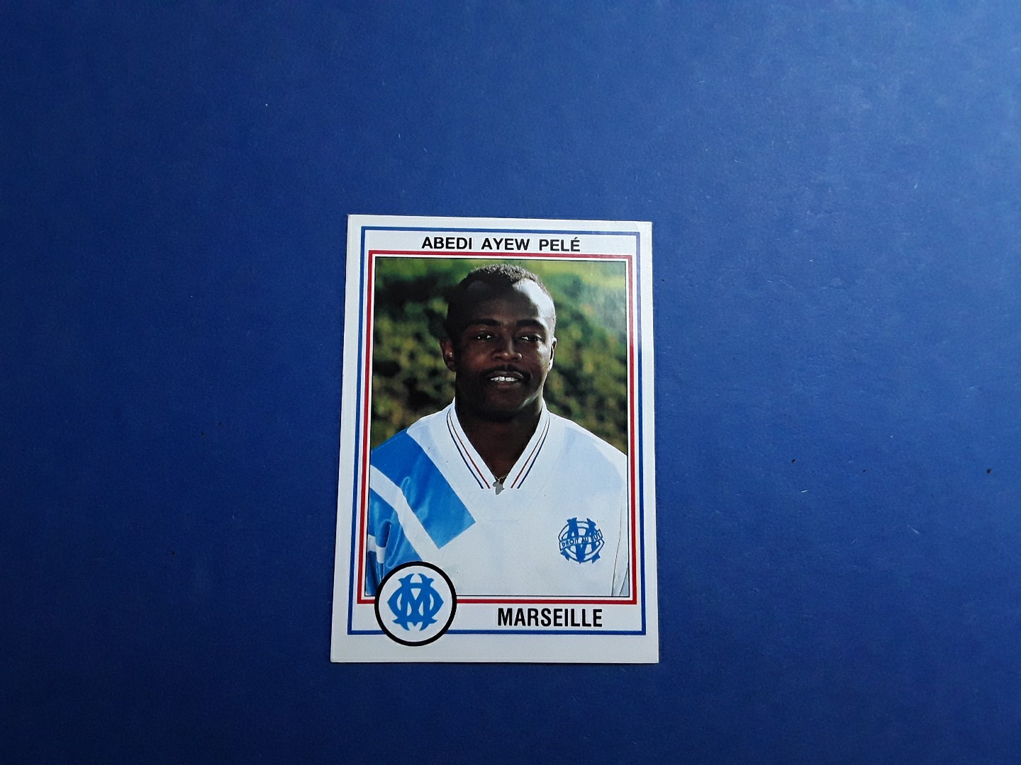 Panini Football 93 Abedi Ayew Pelé Marseille #110