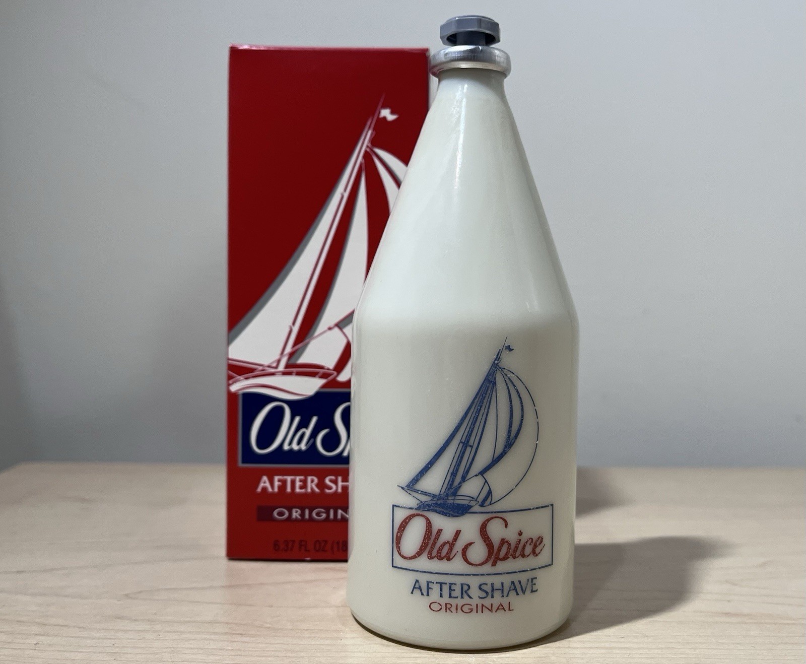 Vintage 90’s Old Spice After Shave Original Shulton 6.37oz P&G 1993 New In Box