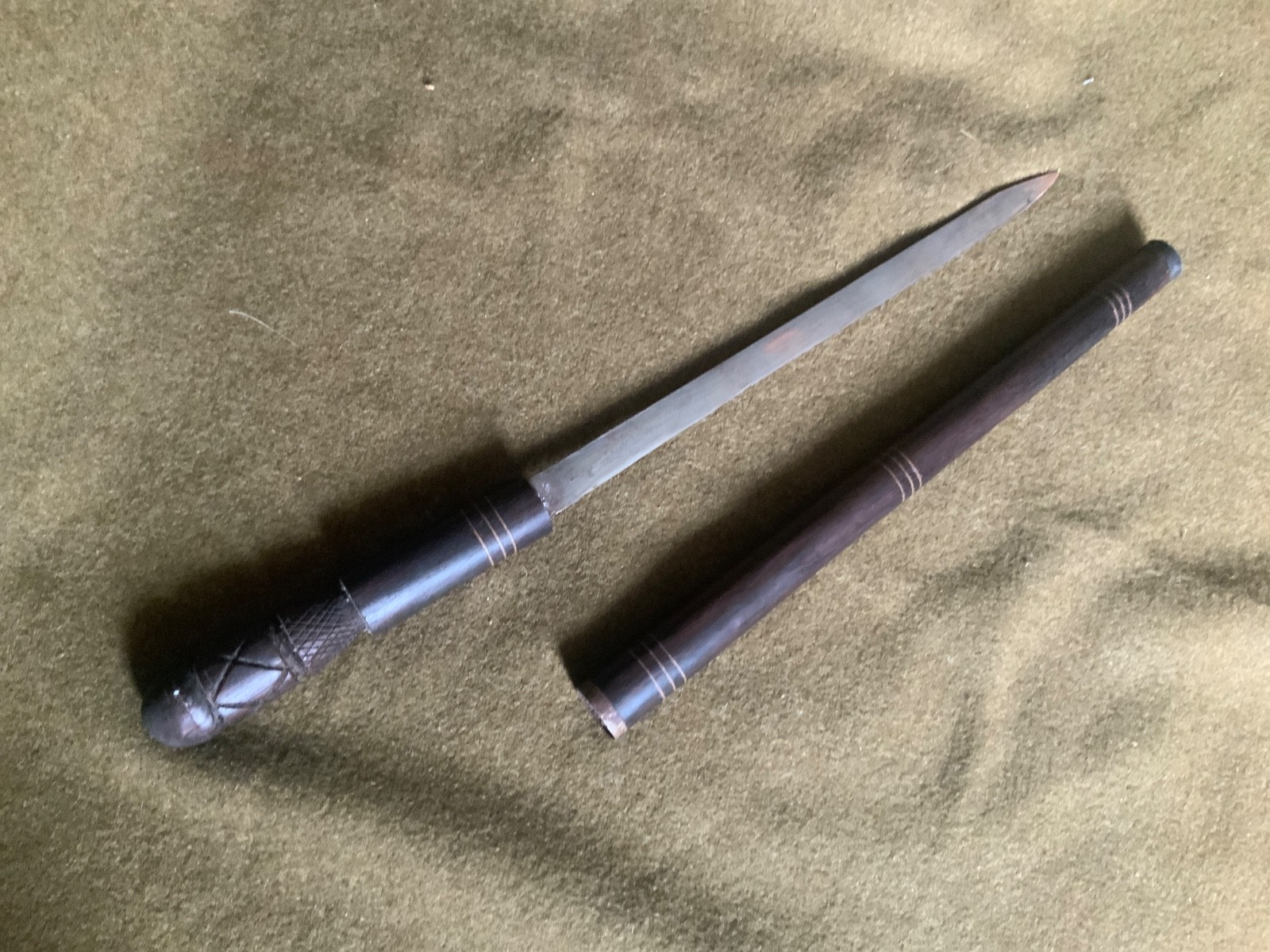 Vintage Sword ,Dagger, with Wooden Scabbard Vintage Sword ,Dagger, with Wooden Scabbard