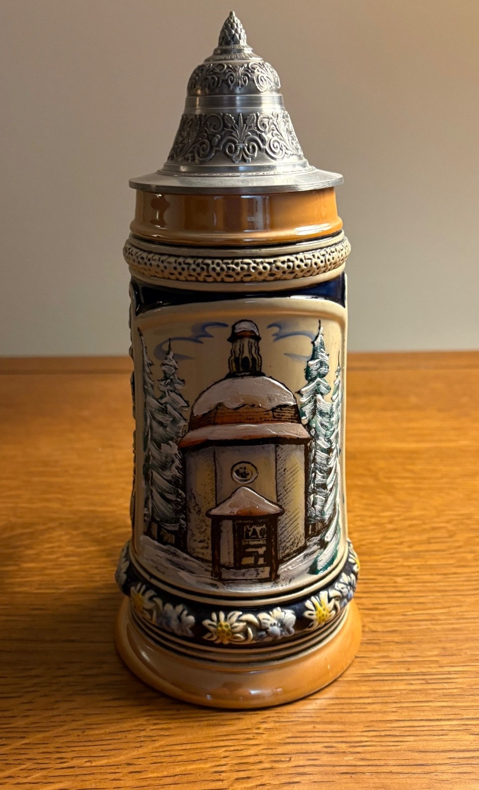 King Werk Silent Night Chapel Stein Limited Edition 47 of 1000 King Werk Silent Night Chapel Stein Limited Edition 47 of 1000
