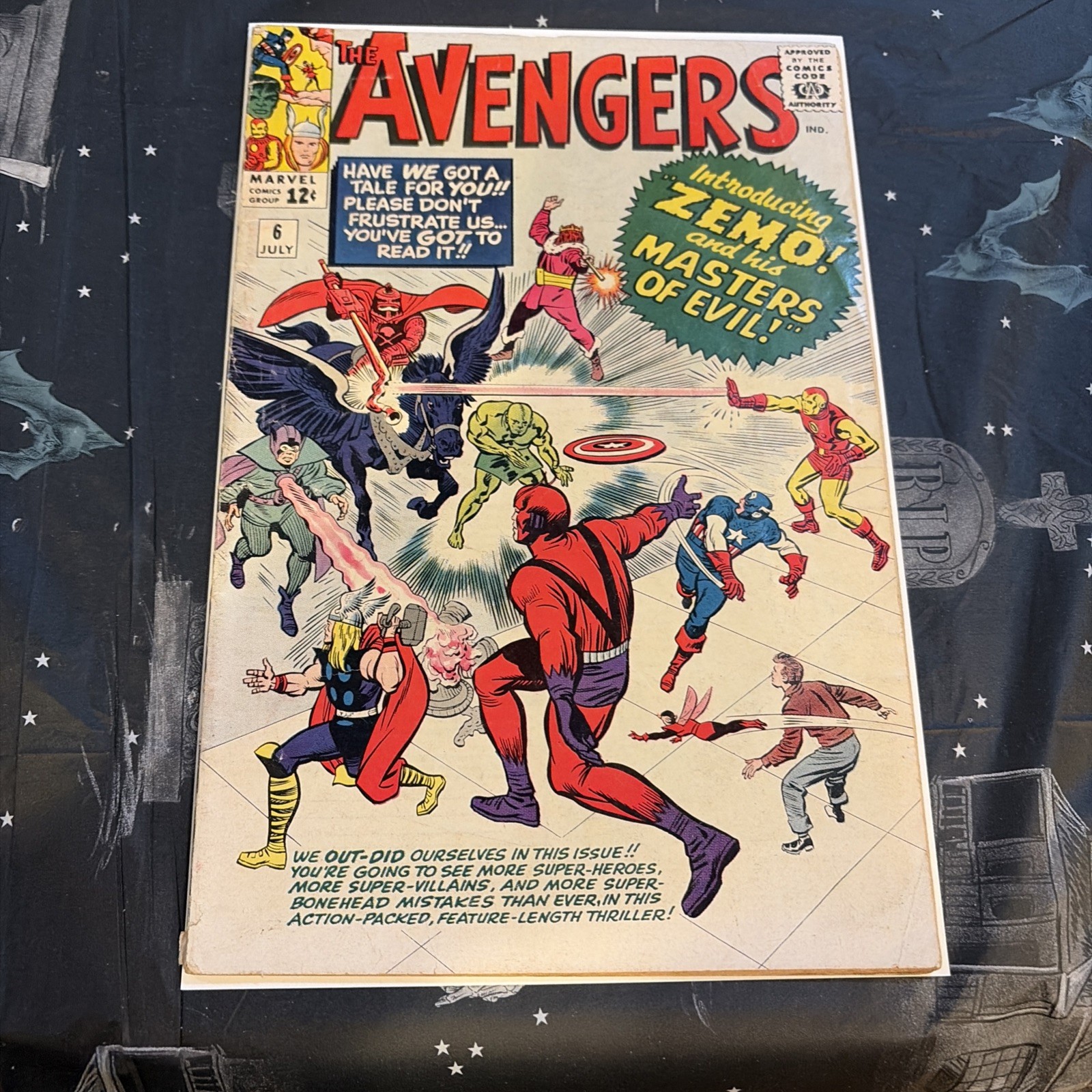 Marvel Avengers #6 “Zemo and the Masters of Evil “ VG Copy to make yours Marvel Avengers #6 “Zemo and the Masters of Evil “ VG Copy to make yours