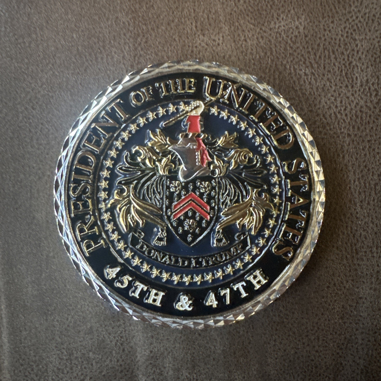 Authentic, Official Presidential Challenge Coin Donald Trump SUPER RARE