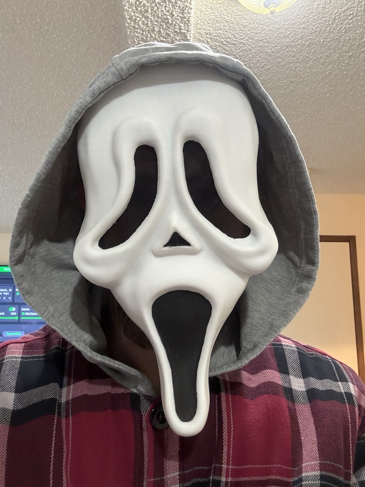 KNB Scream Ghostface 3D Printed Mask Halloween Cosplay Gen 1 Replica KNB Scream Ghostface 3D Printed Mask Halloween Cosplay Gen 1 Replica