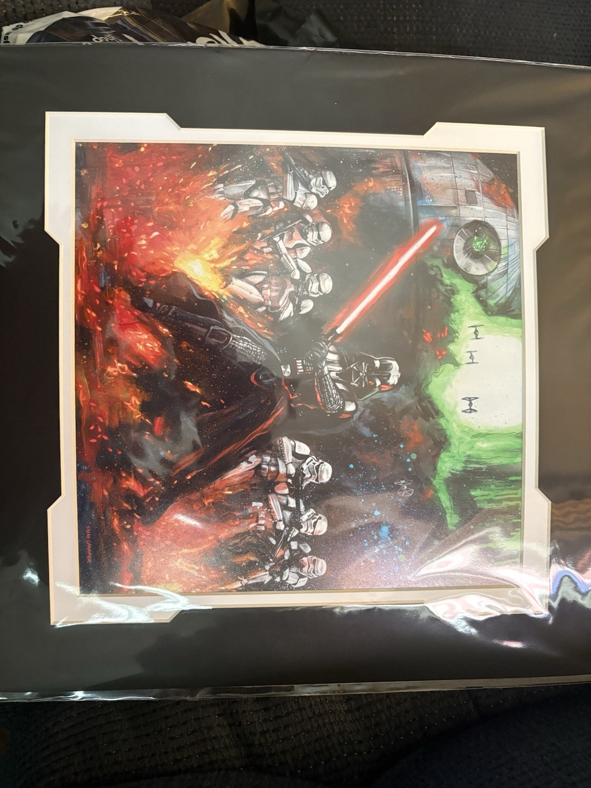 Disney WonderGround 2025 Wrath Of The Dark Lord By Shane Grammer Print