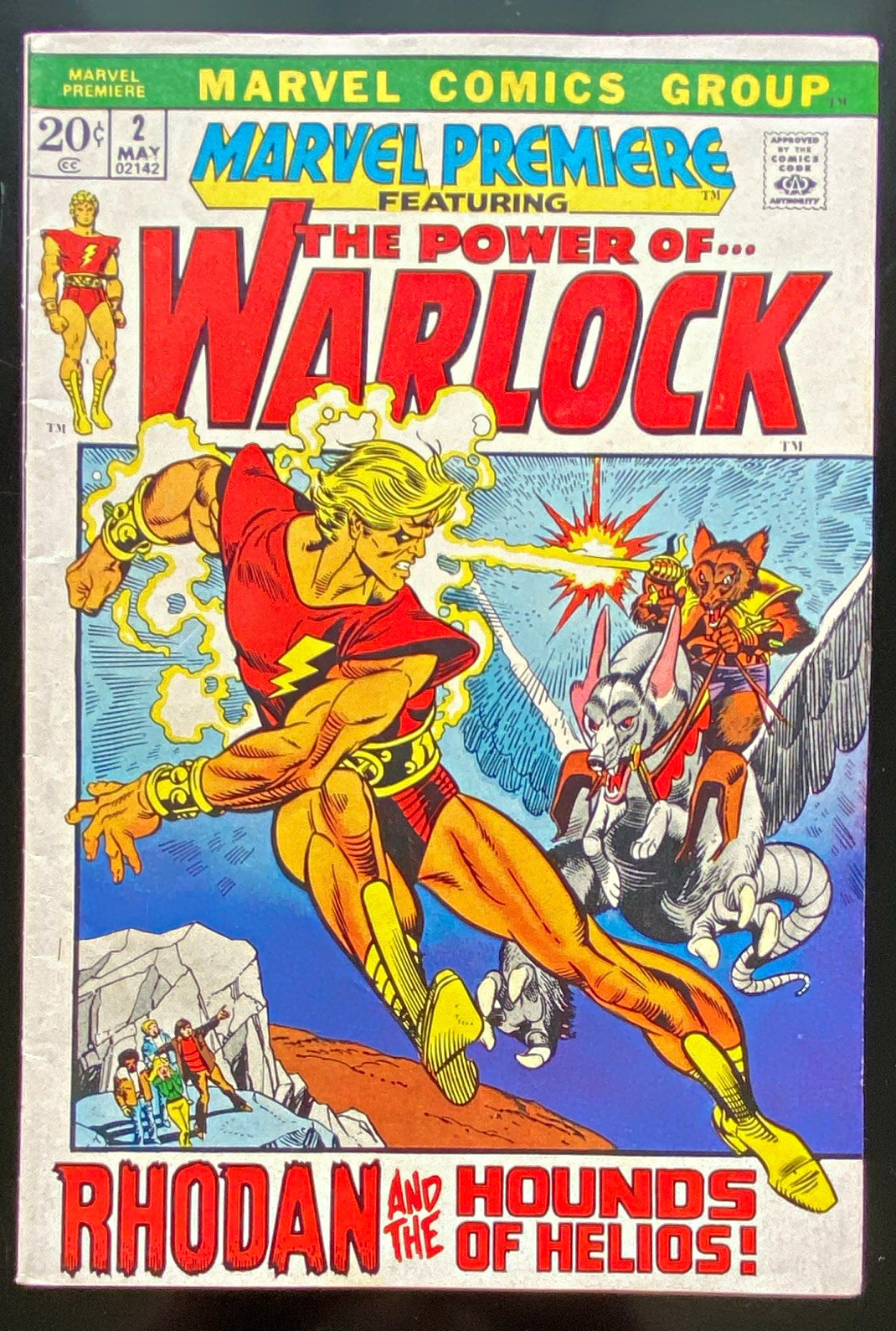 Marvel Premiere 2 Featuring The Power of Warlock (1972) Gil Kane Art Marvel Premiere 2 Featuring The Power of Warlock (1972) Gil Kane Art