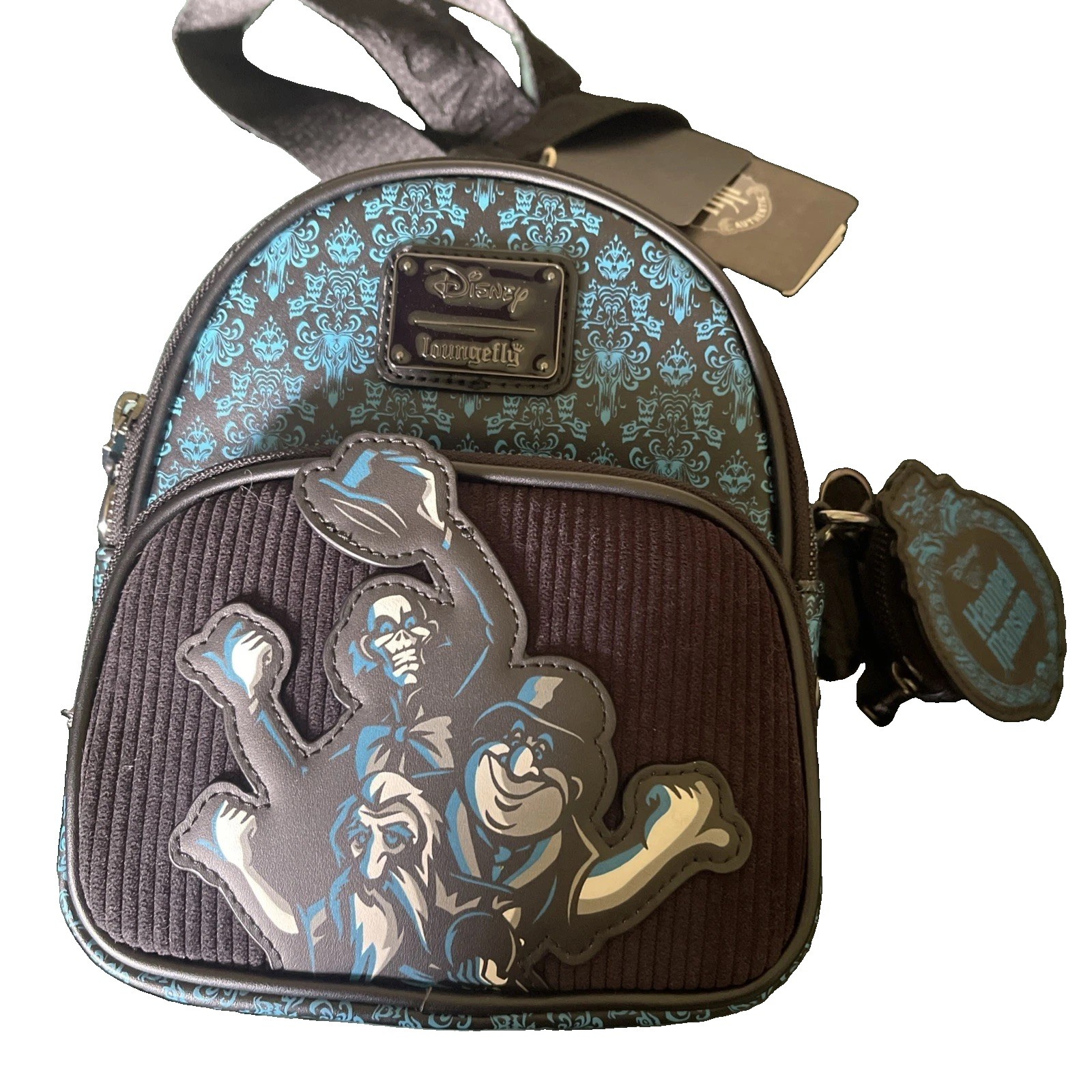 Loungefly Disney Haunted Mansion Hitchhiking Ghosts Mini Backpack
