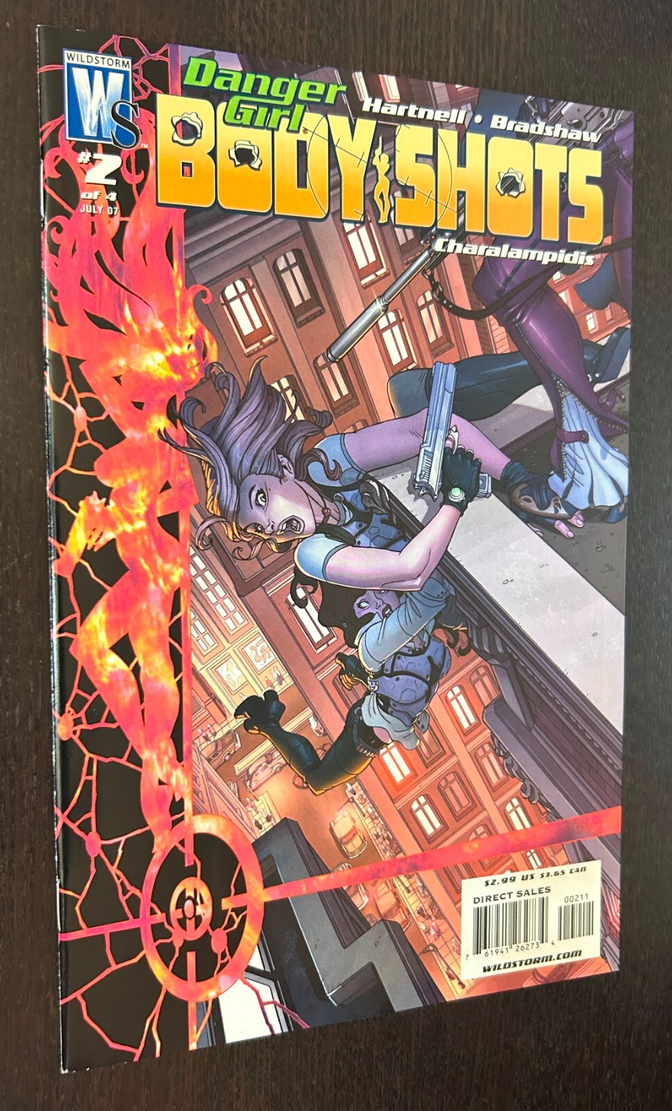DANGER GIRL BODY SHOTS #2 (Wildstorm Comics 2007) -- GGA -- NM- Or Better