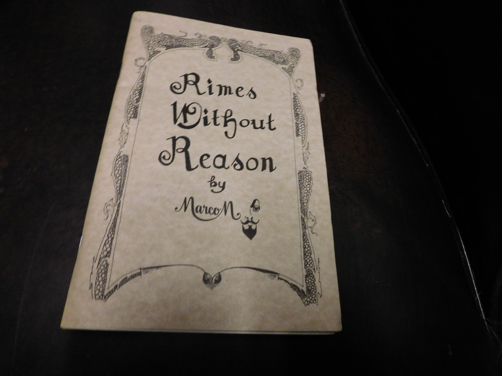 Magic Literature For Magicians Rimes Without Reason Marco M