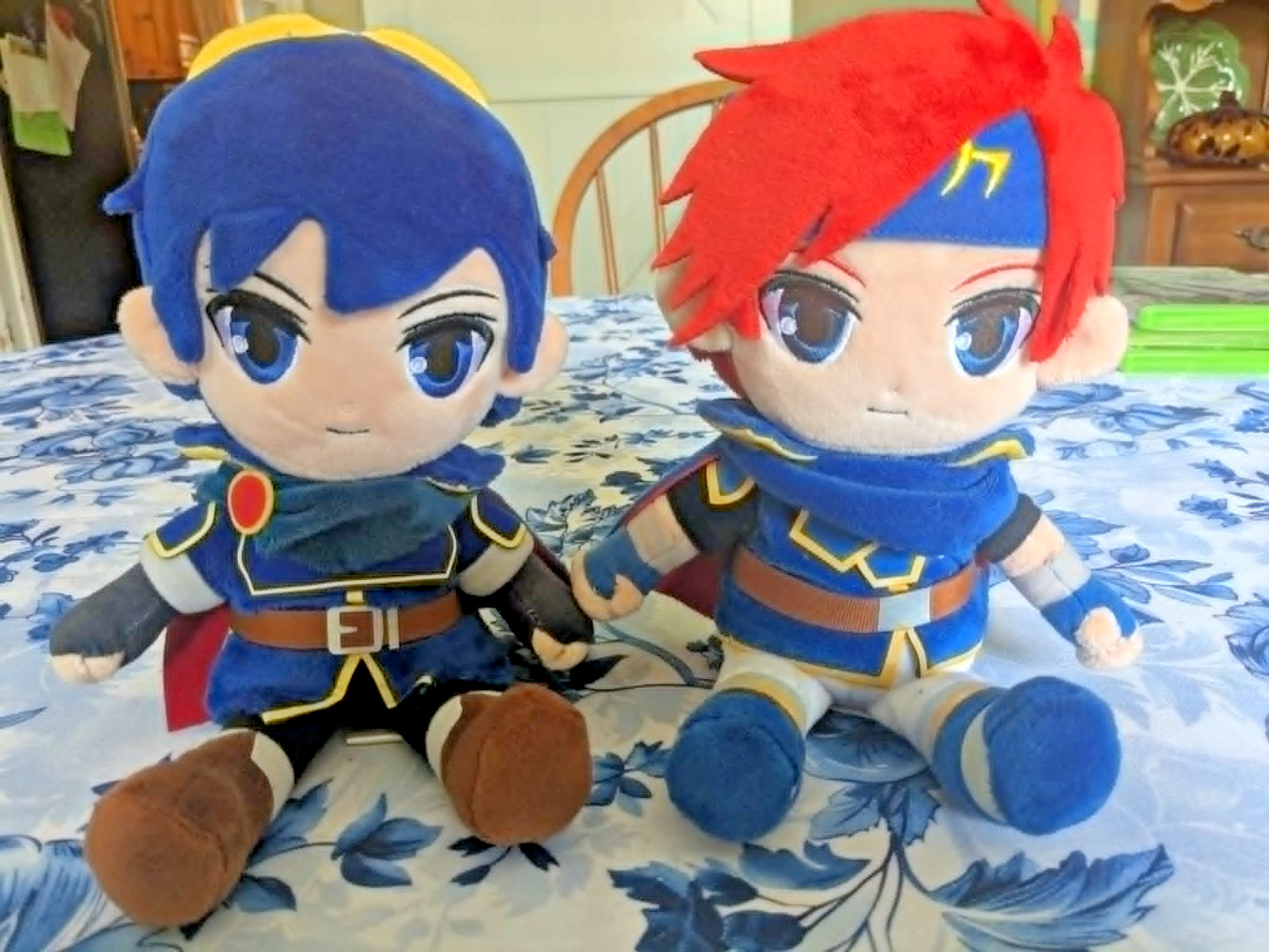 Fire Emblem Plushie Marth + Roy Plush Doll Sanei Boeki
