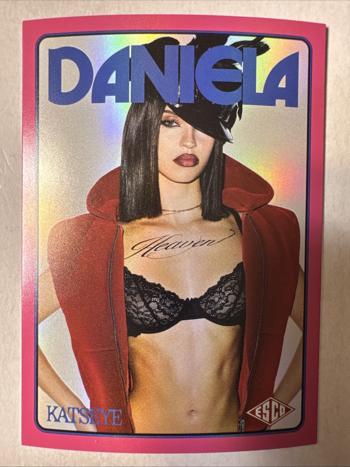 Katseye Trading Card - Daniela Foil-  Numbered 209/800 Limited Print