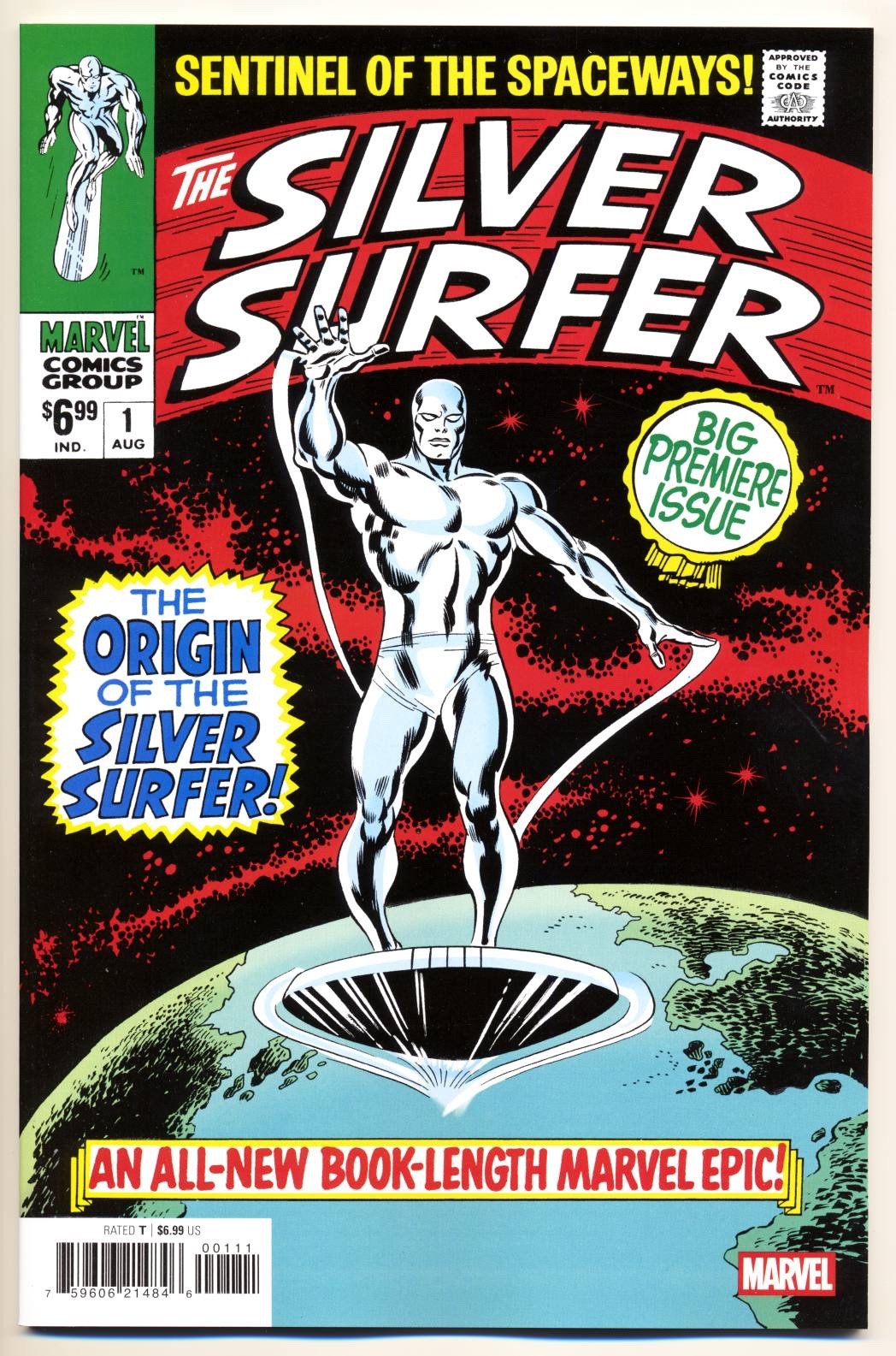 Silver Surfer #1 NM, Facsimile Edition, John Buscema art, Marvel Comics 2026 Silver Surfer #1 NM, Facsimile Edition, John Buscema art, Marvel Comics 2026