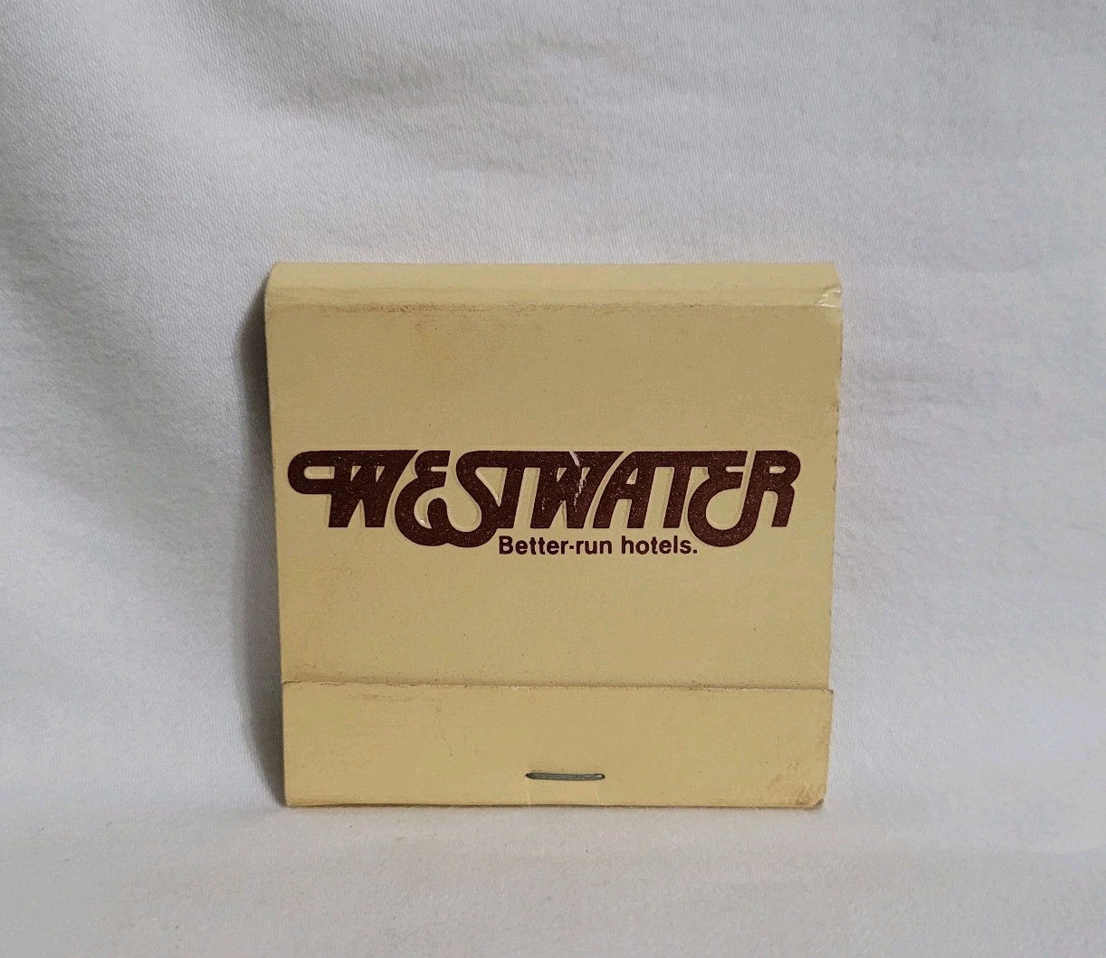 Vintage Westwater Inn Hotel Matchbook Olympia Washington Advertising Full