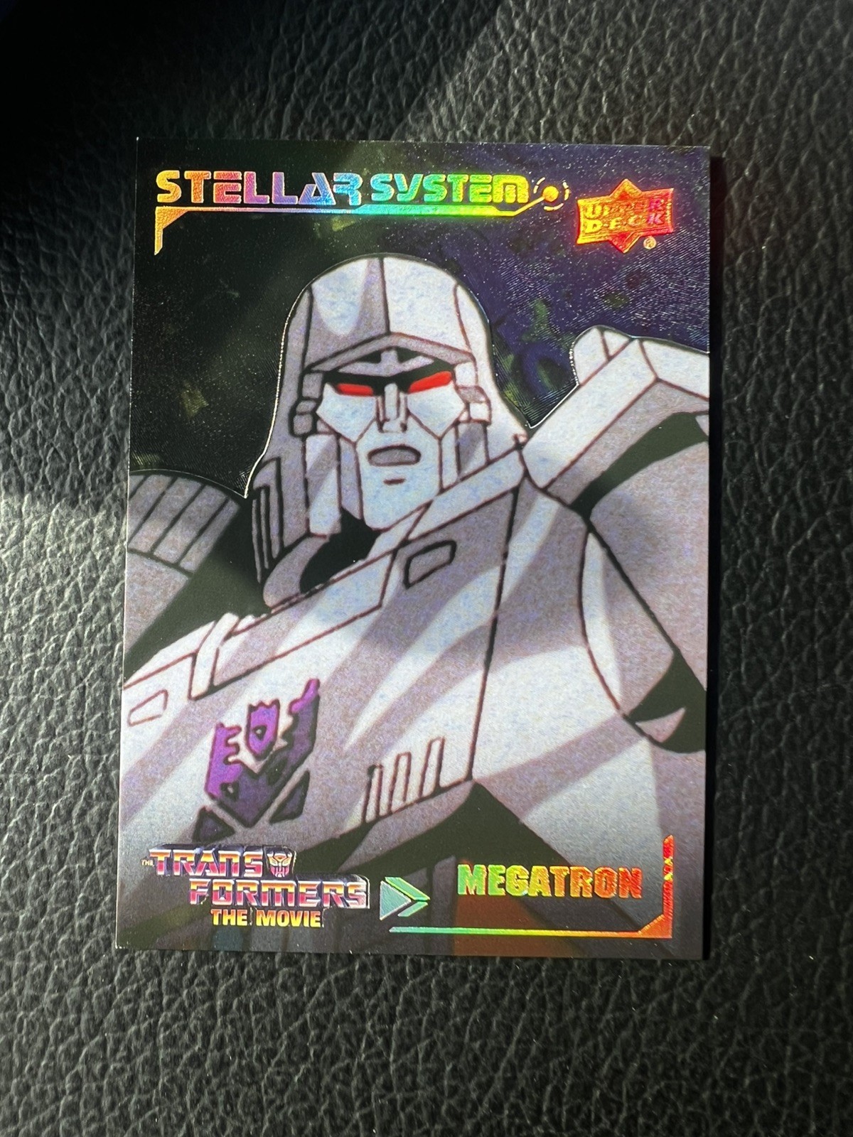 Upper Deck Stellar System Megatron SS-6 Transformers Movie 40th Cybertron 4/5