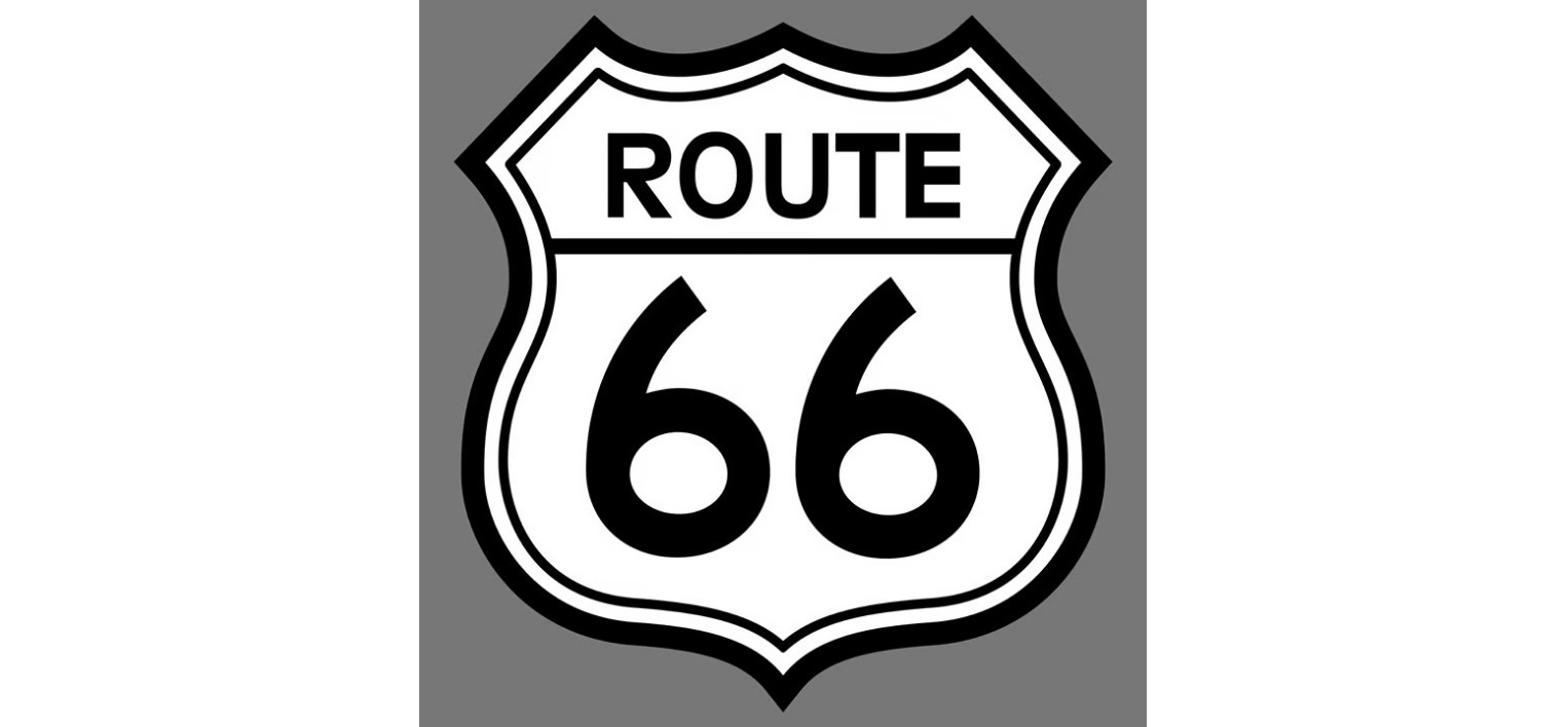 route 66 USA Highway travel sticker waterproof decal