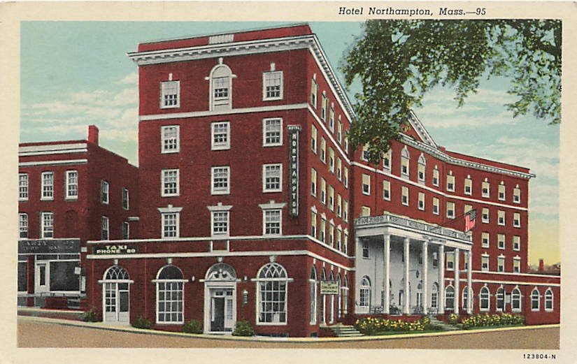 Postcard MA: Hotel Northampton, Northampton, Massachusetts