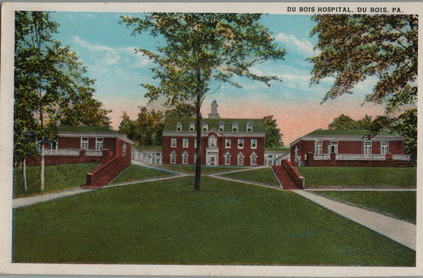 Vintage Postcard 1925 Du Bois Hosoital, Du Bois, Pennslyvania (PA) Vintage Postcard 1925 Du Bois Hosoital, Du Bois, Pennslyvania (PA)