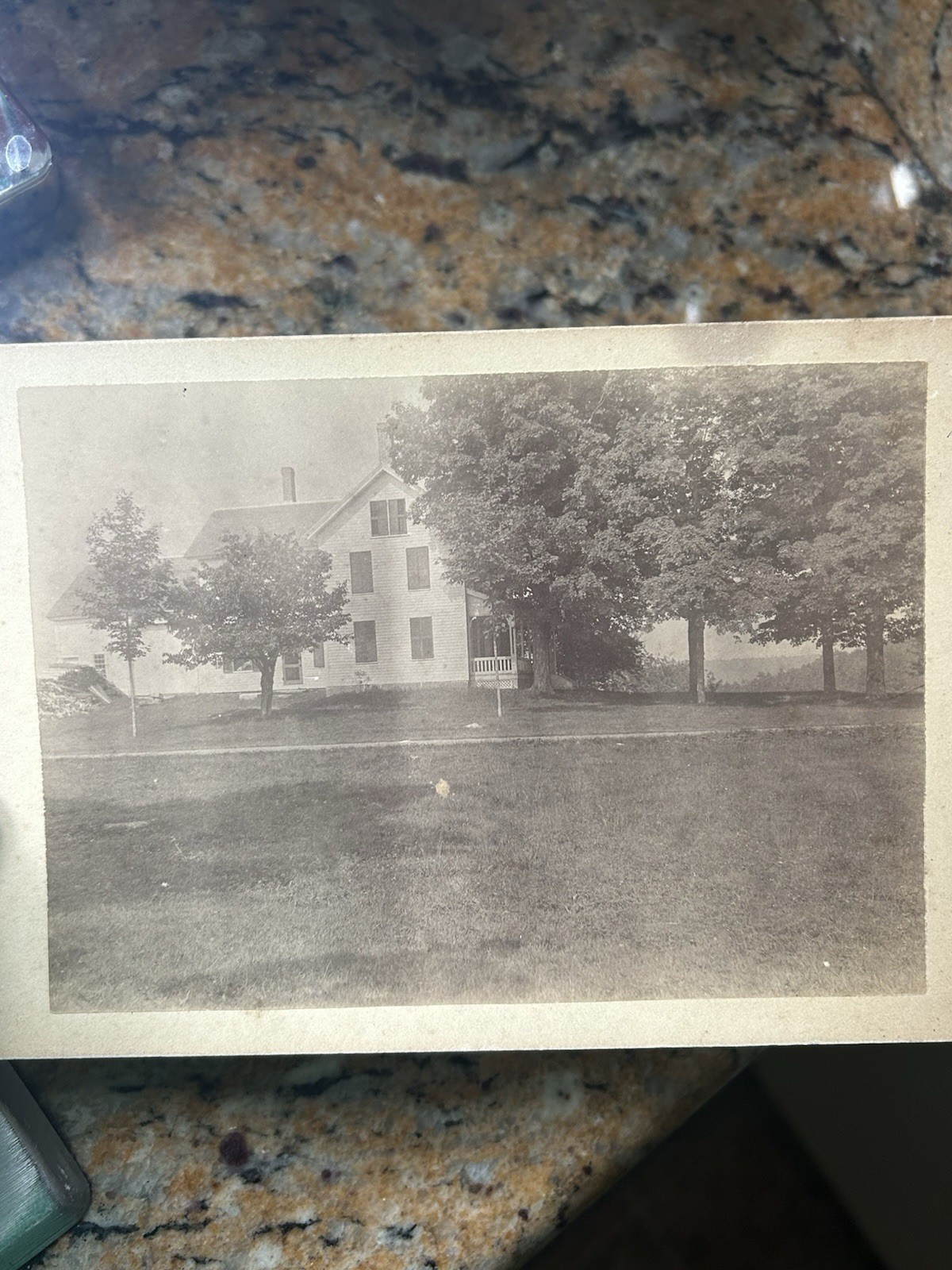 Cambridge Mass 1890’s Cabinet Photo W.C. Whitcomb With Known Home