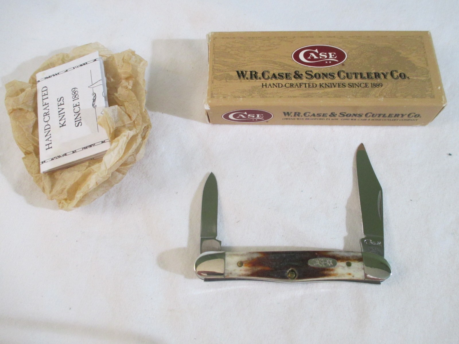 Case XX 1996 Red Stag Half Whittler R5208 SS, Item 1709