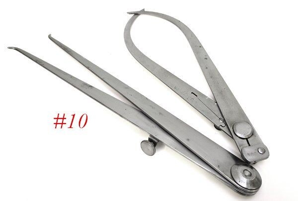 nice clean shape STARRETT TOOLS 34 35 LOCKING 12 and 10