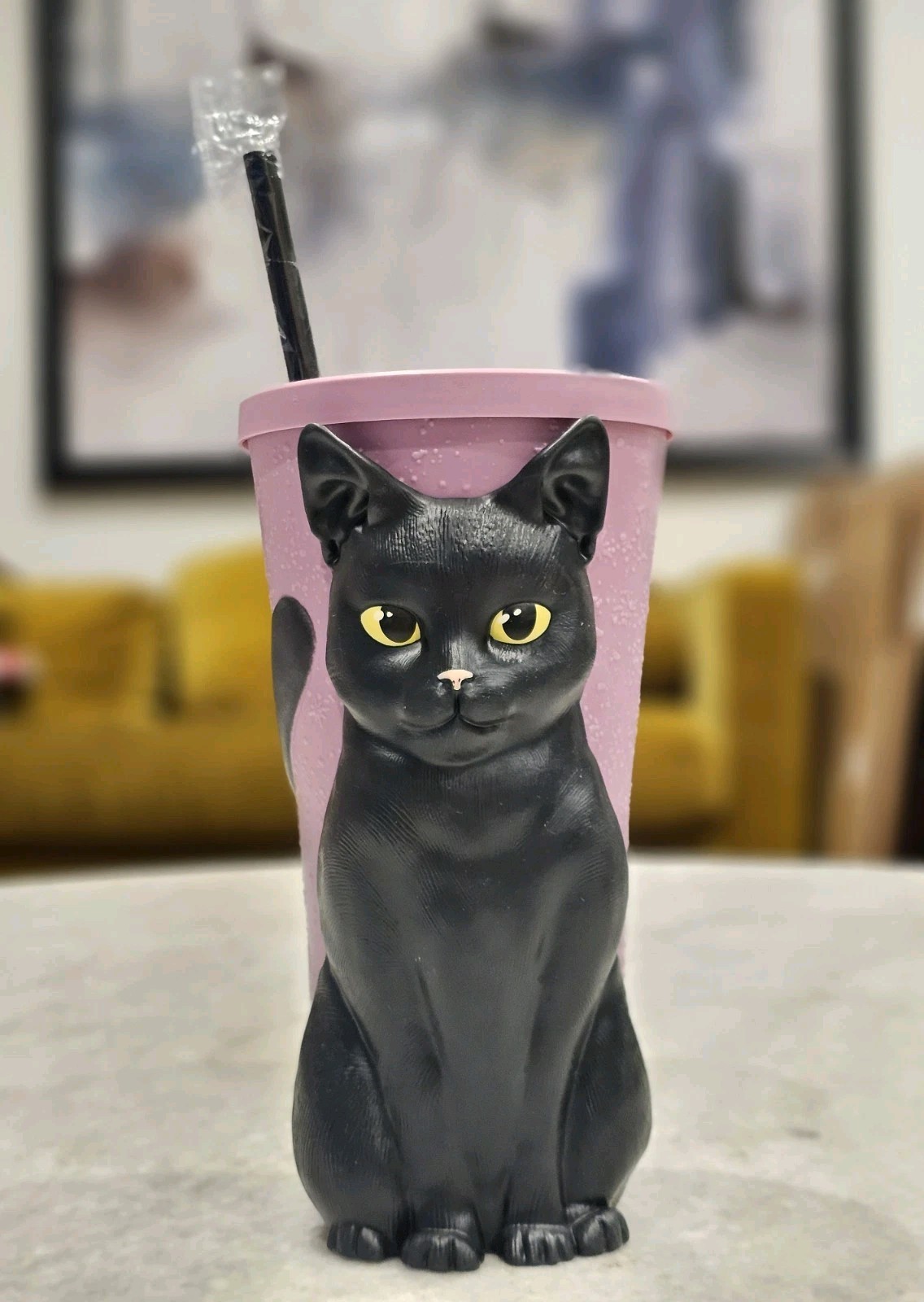 Practical Magic 2 Cat Tumbler Cup Cinemark Theaters Exclusive New With Straw