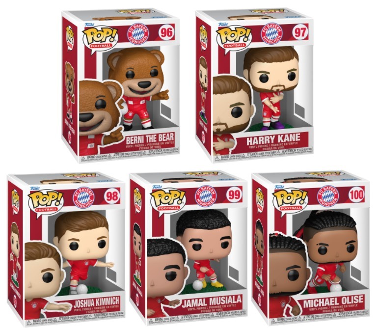 Bayern Munich (FC) Funko Pop Soccer Set (5)