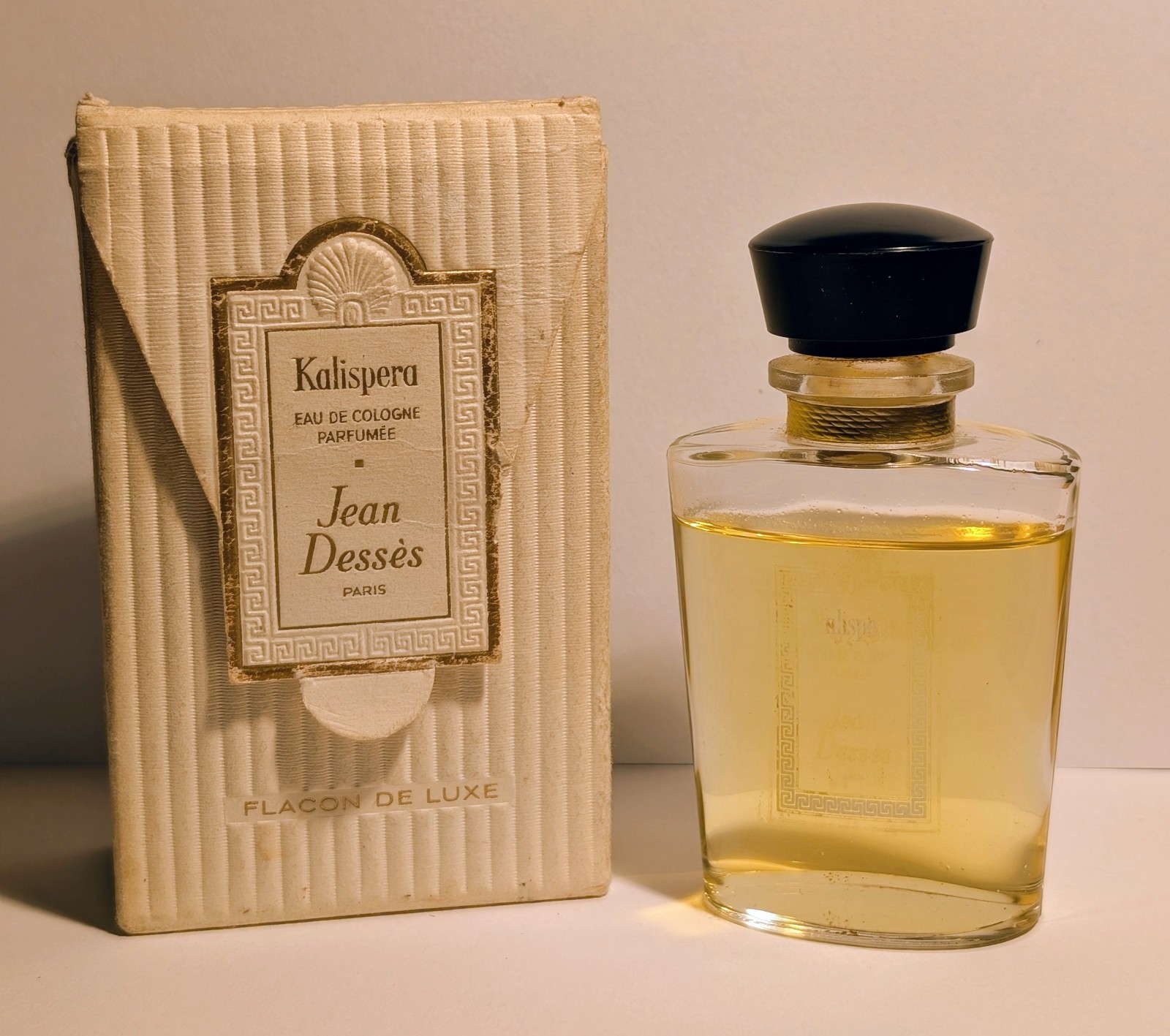 Vintage 1962 Jean Desses Kalispera Eau de Cologne Parfumée