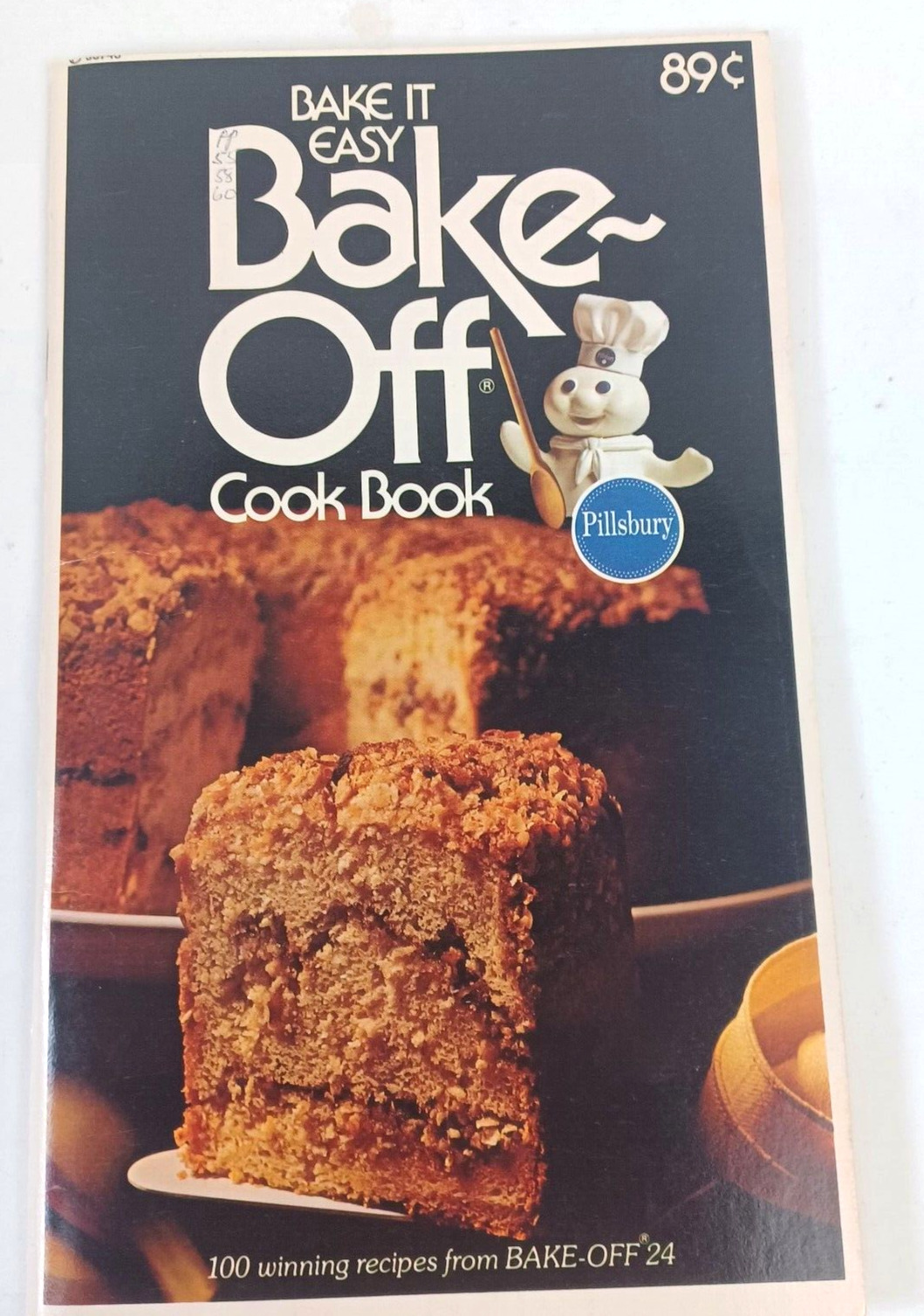 Vintage 1973 Pillsbury Bake It Easy Bake Off Cookbook 100 Winning Recipes #24