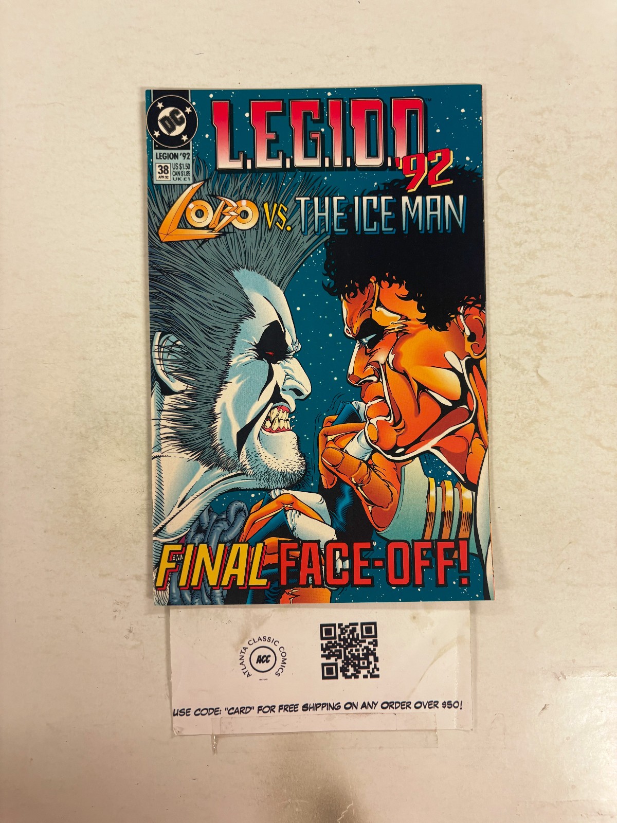 L.E.G.I.O.N. \'91 #38 NM DC Comic Books Virl Dox Strata Stealth Durlan 25 HH112