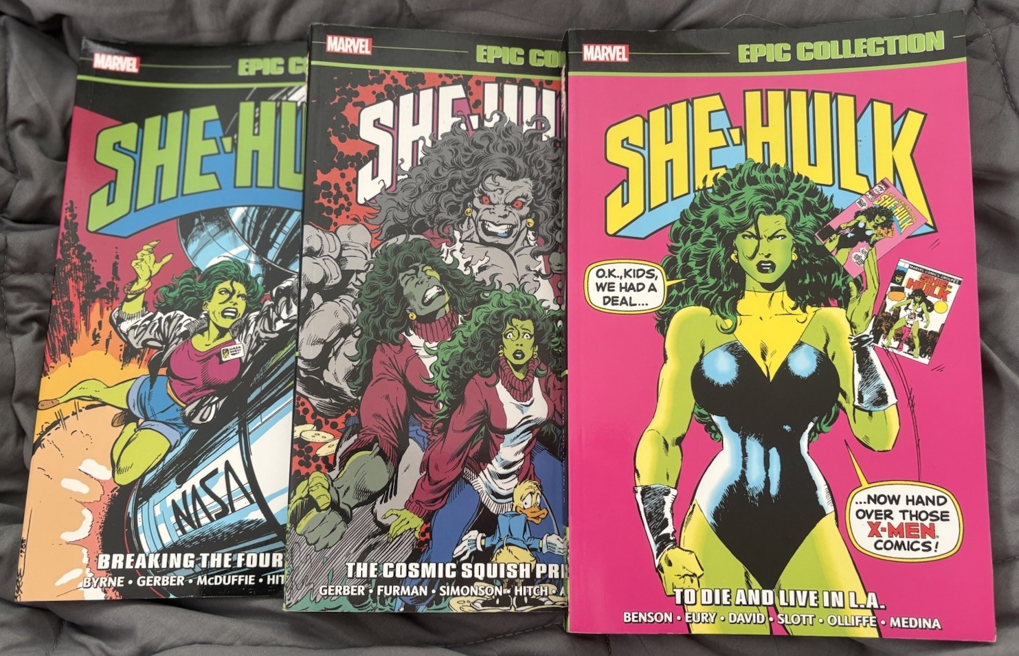SheHulk Epic Collection TPB Lot Vol 3-5 Breaking Fourth Wall Marvel Comics Byrne