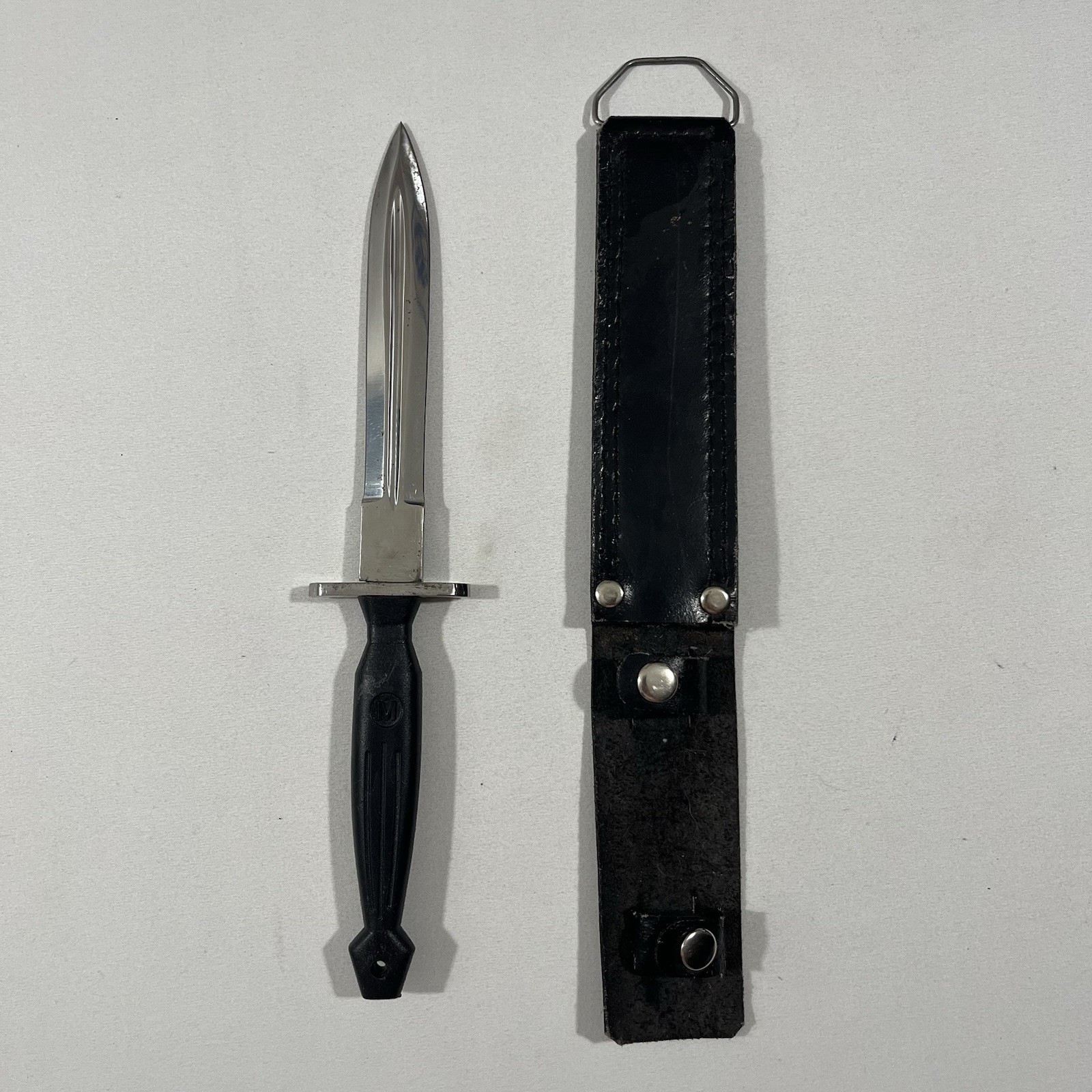 Vintage Morey Mk1 Combat Fighting Knife Dagger With Sheath Desert Storm Rare Vintage Morey Mk1 Combat Fighting Knife Dagger With Sheath Desert Storm Rare