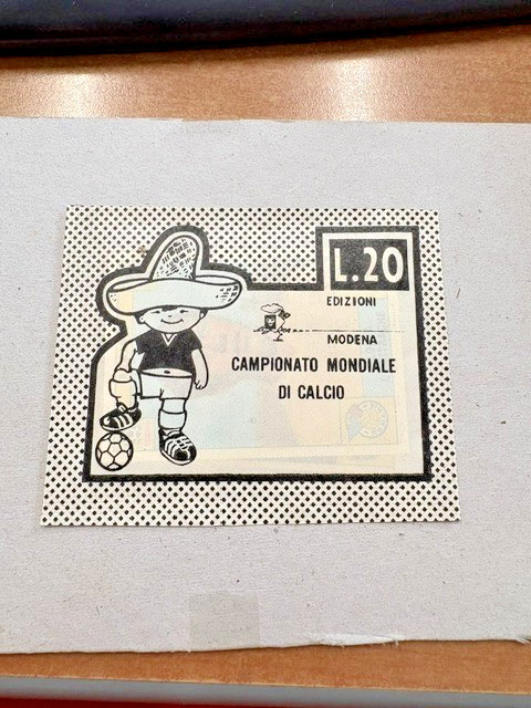 1970 Panini Mexico Packet Envelope Bag Variant Rare White Very Rare