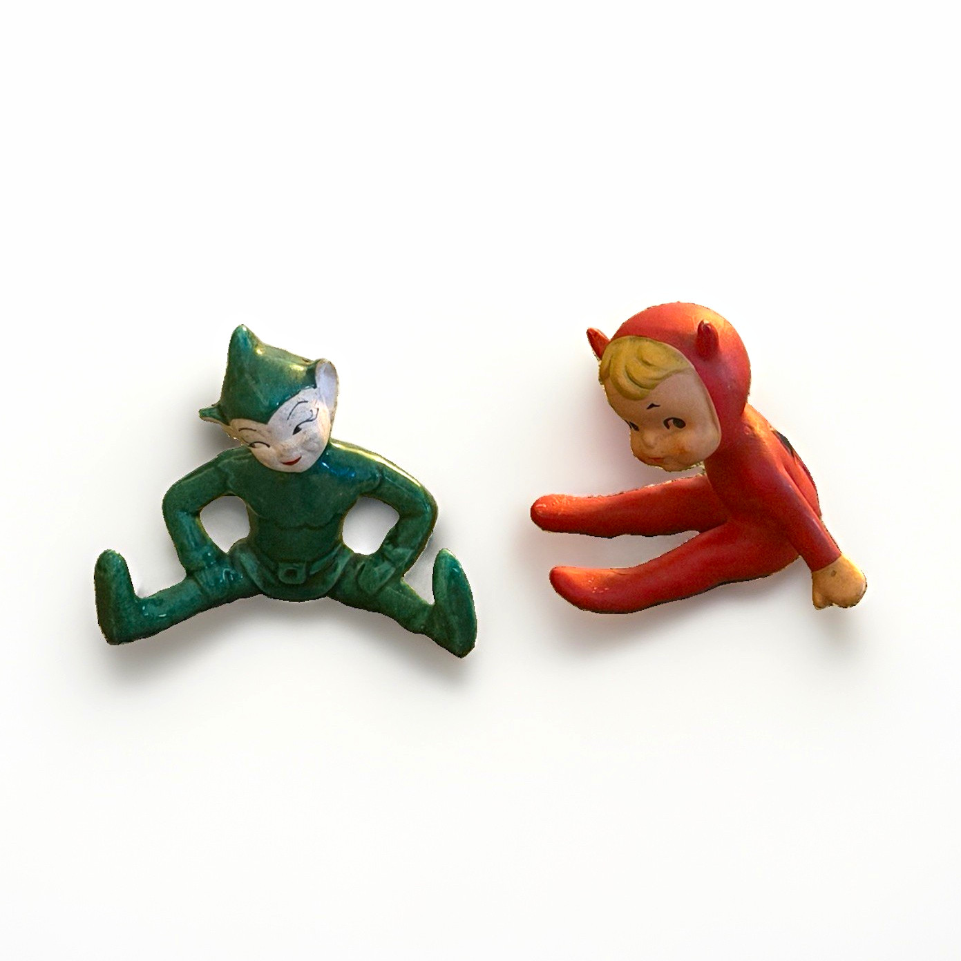 RARE • Japan Pixie Boy in Devil costume & Christmas Elf • slot