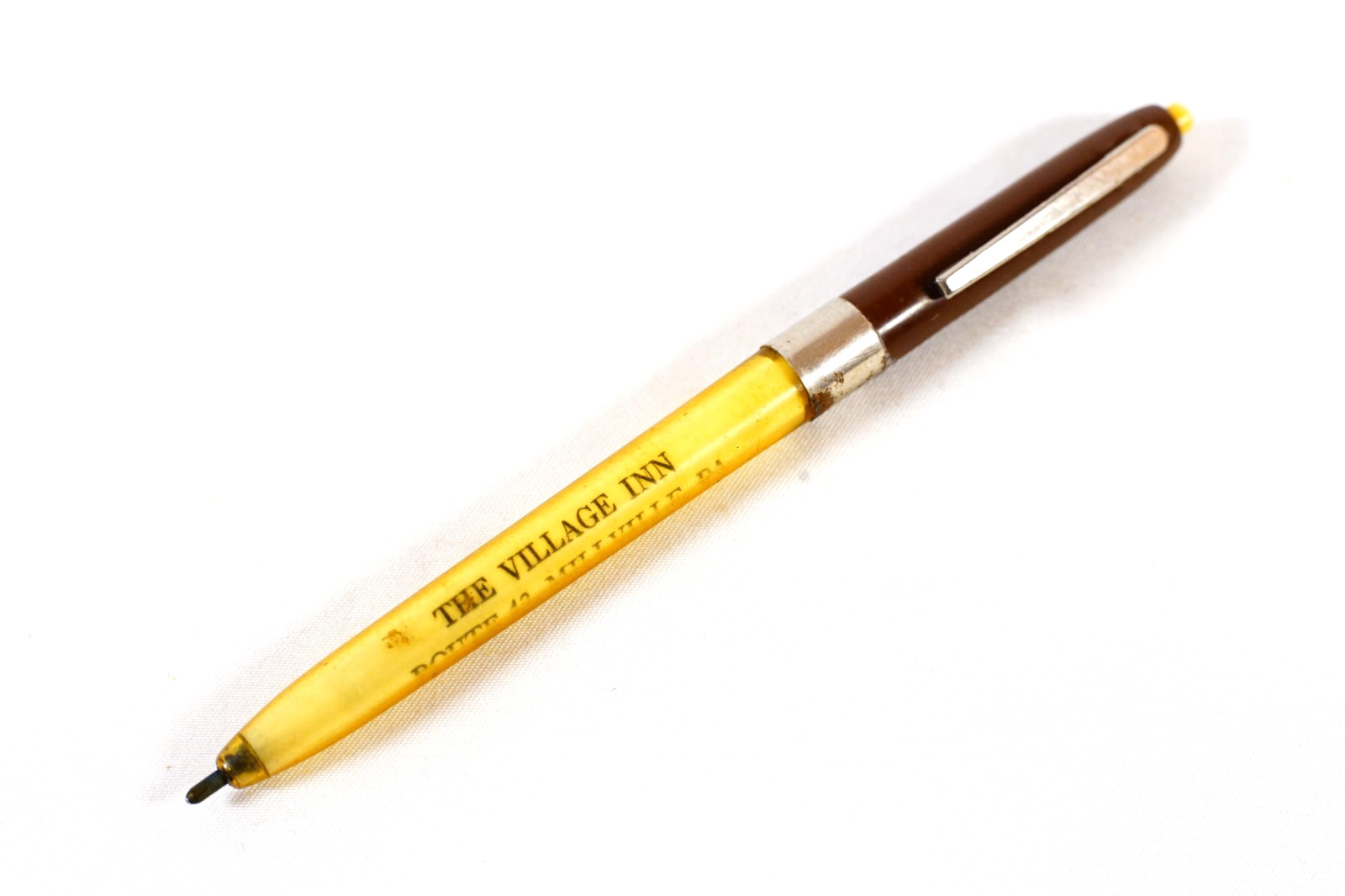 The Village Inn Millville PA Vintage Advertising Ballpoint Pen