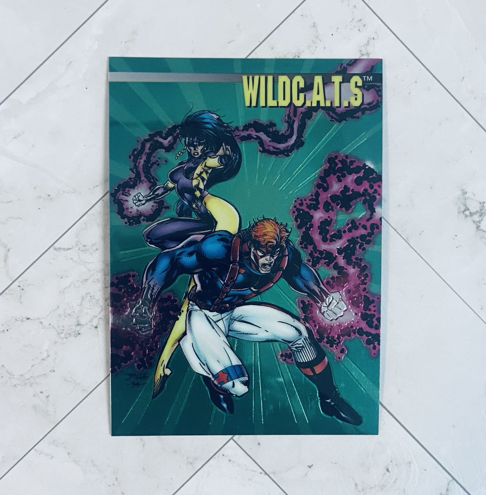 Vintage 1994 Wildcats Wildstorm Set One Trading Promo Card