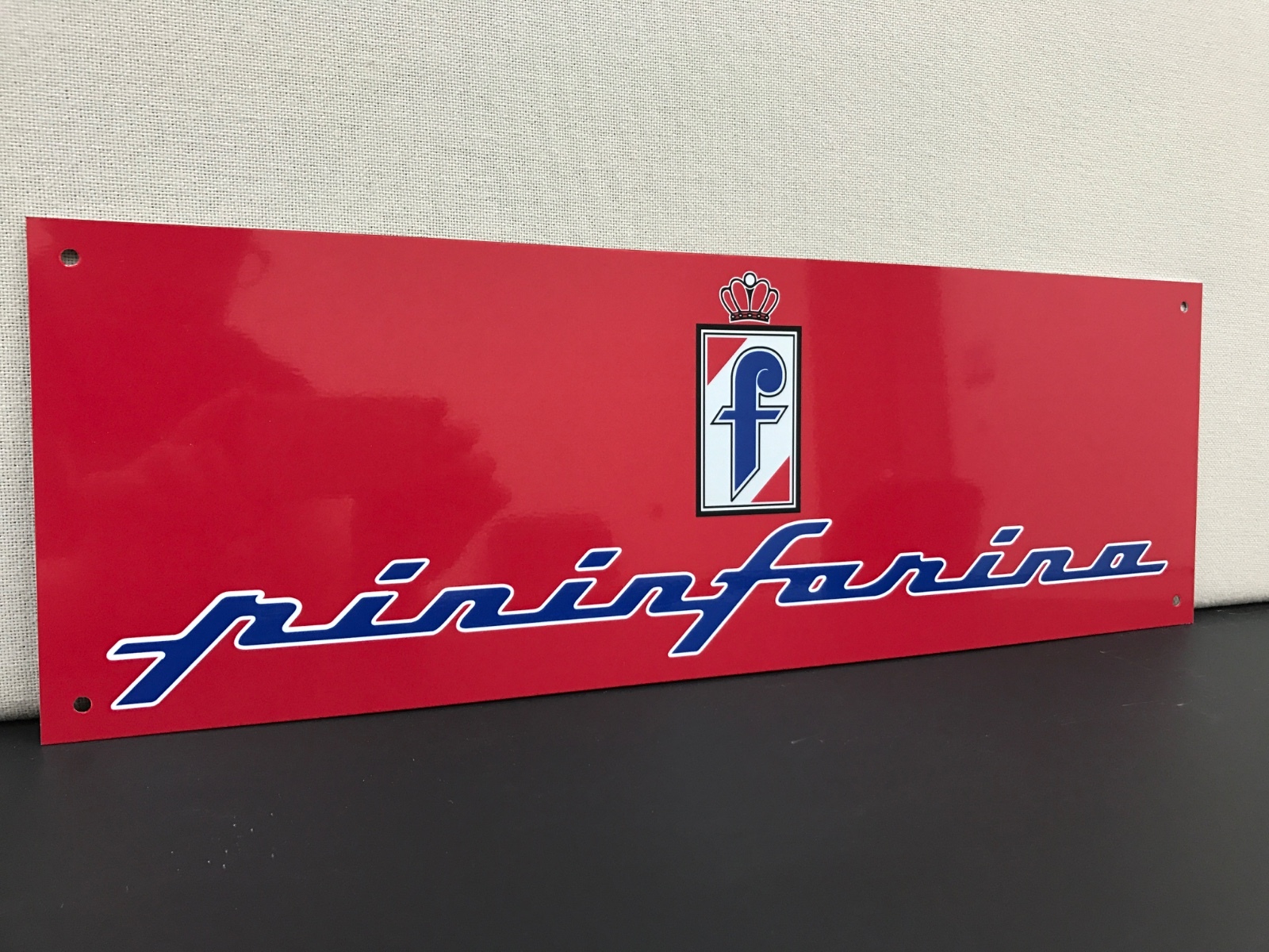 Italian Designer wall sign Alfa Romeo 18x6