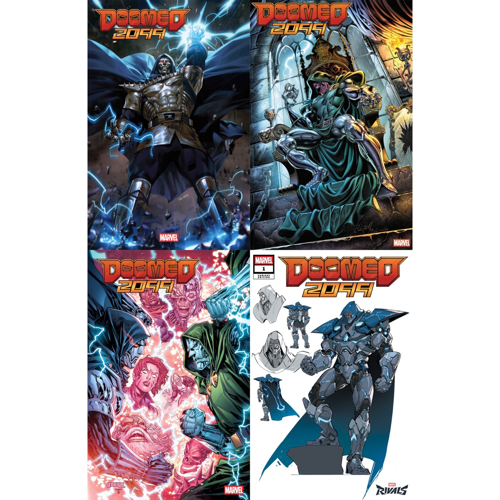 Doomed 2099 (2025) #1 Marvel Comics COVER SELECT Doomed 2099 (2025) #1 Marvel Comics COVER SELECT