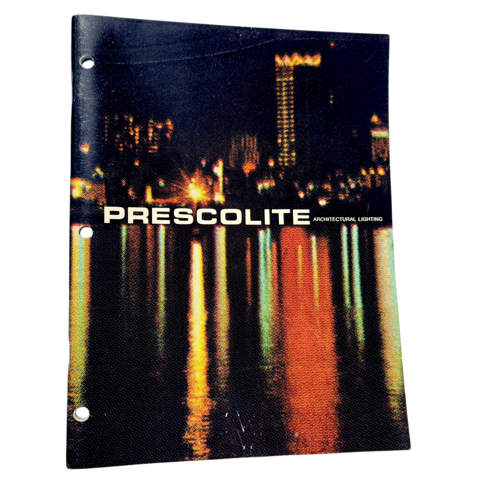 Vtg PRESCOLITE Lighting Catalog 1969 Architectural MidCentury MCM Pendant Lamp