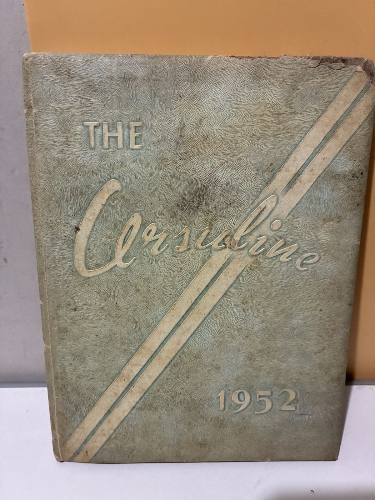 SIGNED - 1952 Ursuline Academy Yearbook - Galveston Texas