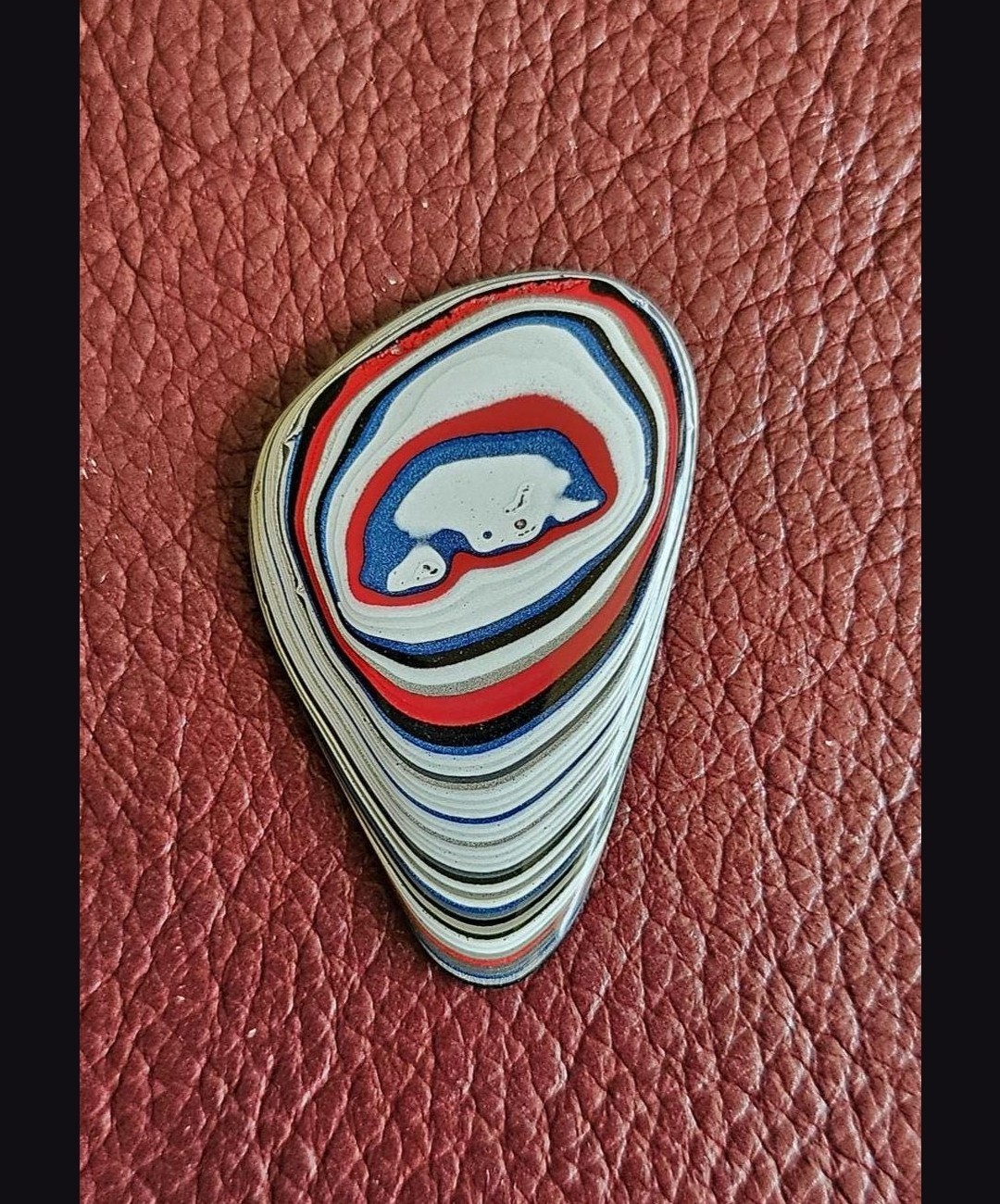 Fordite / Jeepite Cabochon - Highly Polished Cabochon J1257