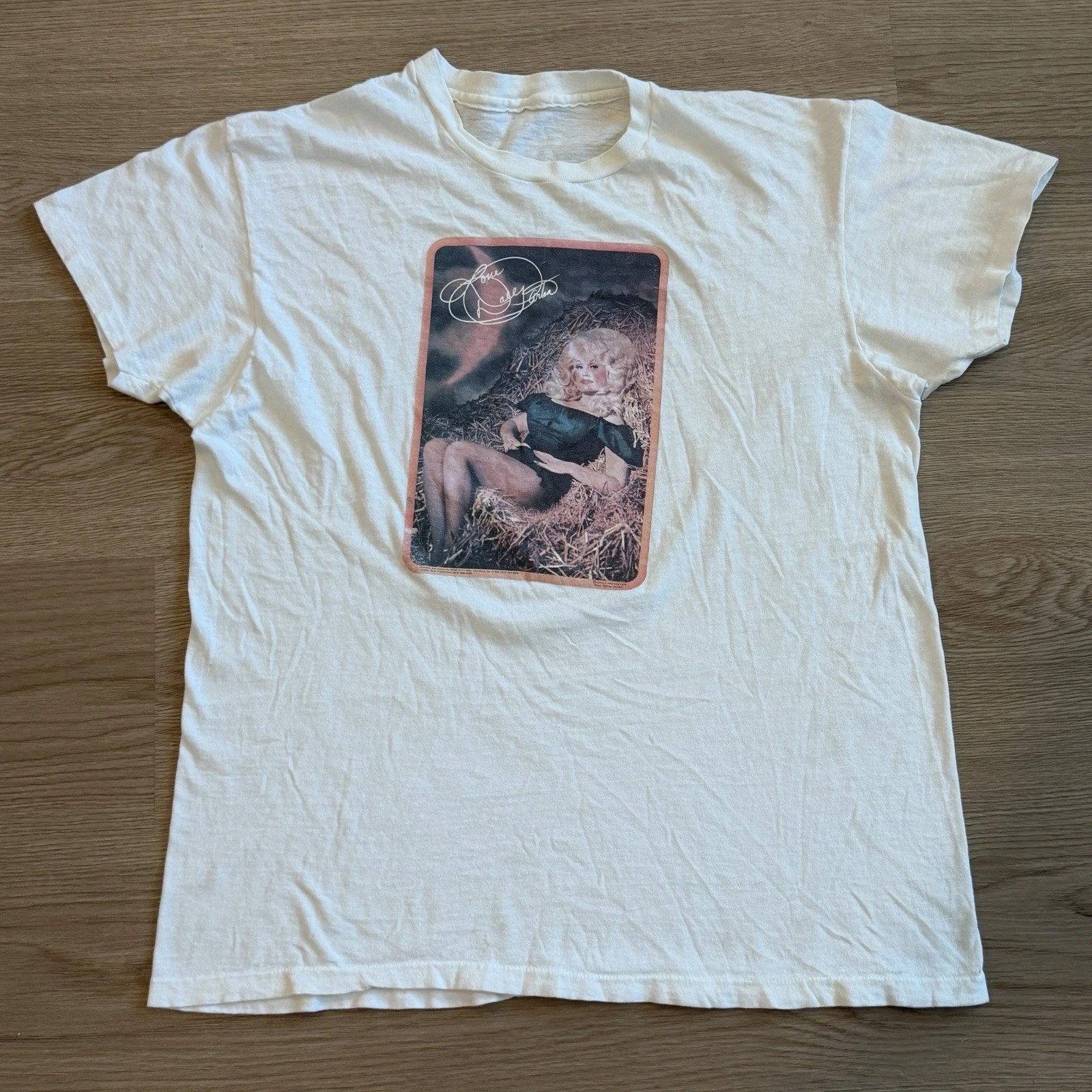 Classic 1978 Dolly Parton Concert Reprint S-235XL Shirt N05.349
