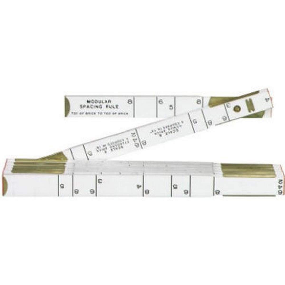 Lufkin Red End 72 in. L X 5/8 in. W Wood Folding Masonry Rule SAE Lufkin Red End 72 in. L X 5/8 in. W Wood Folding Masonry Rule SAE