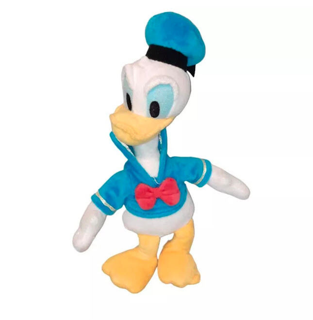 Disney Just Play Donald Duck Plush Stuffed BeanBag Animal 9” Disney Just Play Donald Duck Plush Stuffed BeanBag Animal 9”